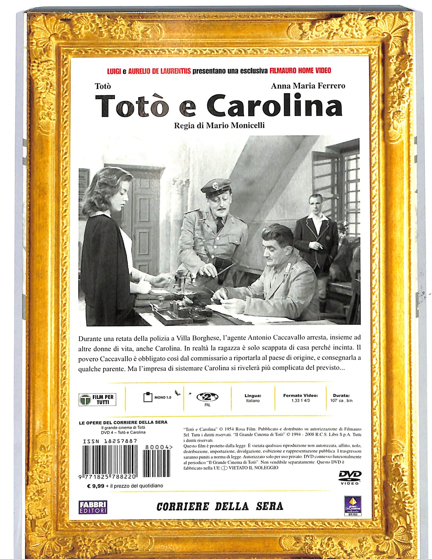 EBOND Il grande cinema di Toto - Toto e Carolina EDITORIALE DVD D650604