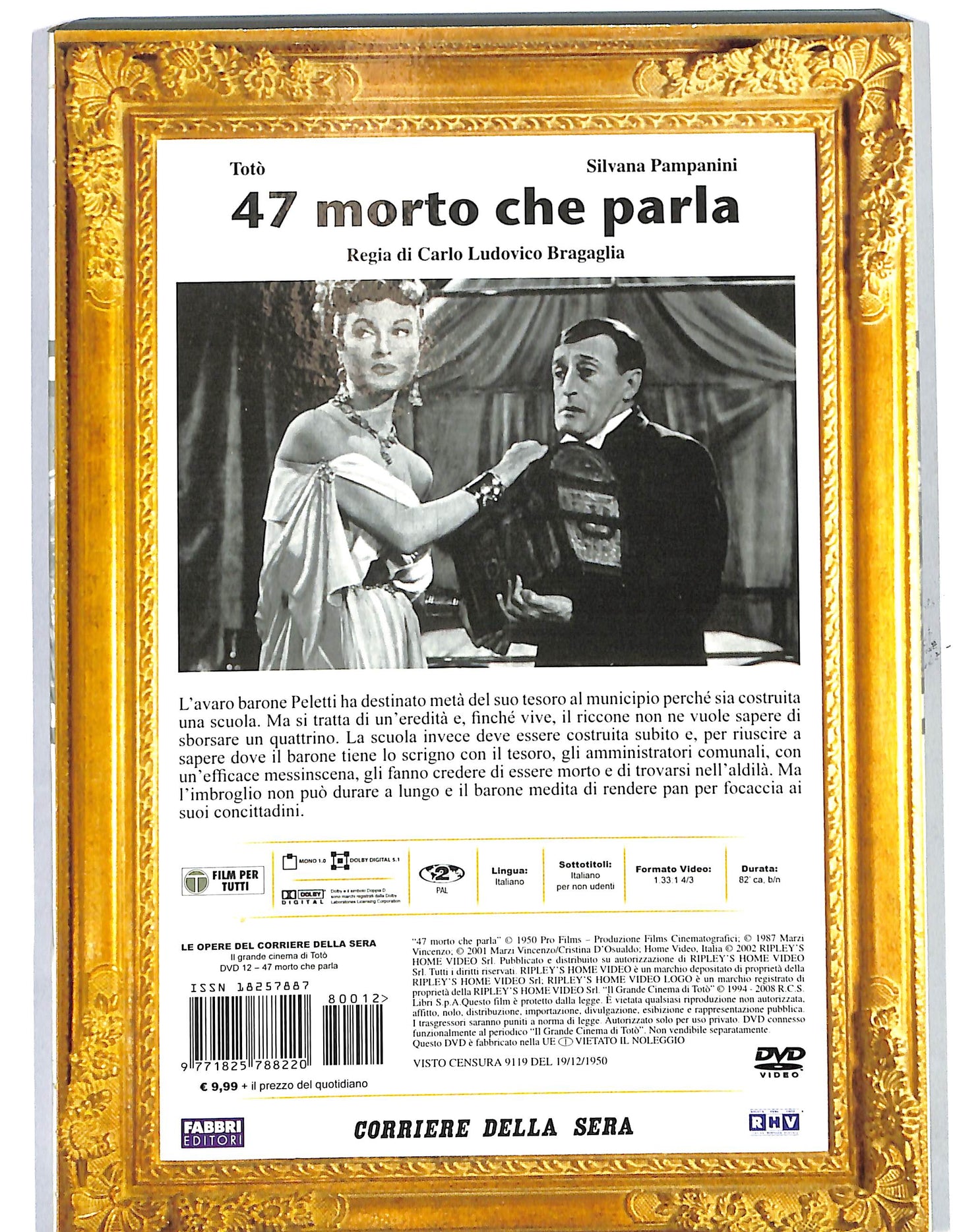 EBOND Il grande cinema di Toto - 47 morto che parla EDITORIALE DVD D650612