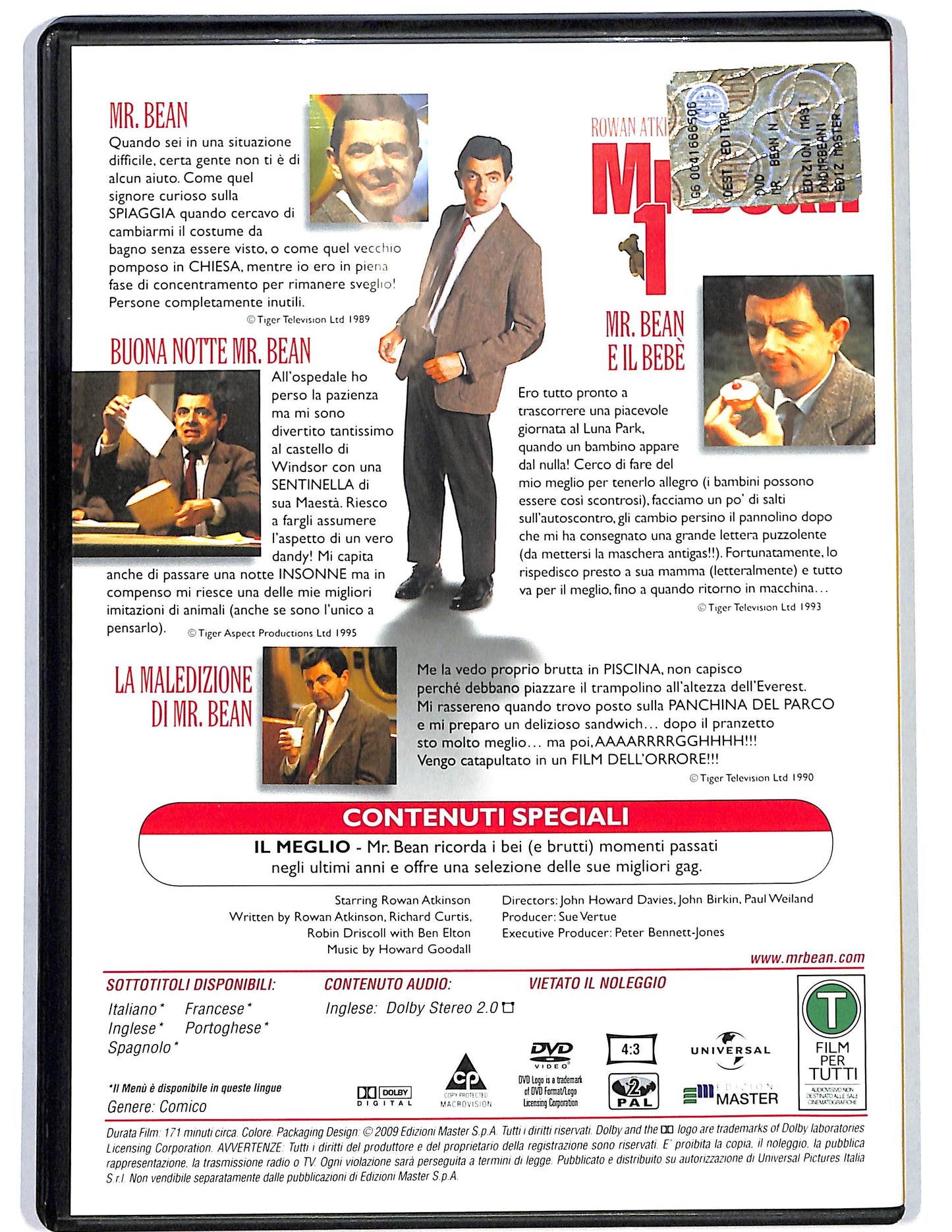 EBOND Mr.Bean vol.1 EDITORIALE DVD D650701