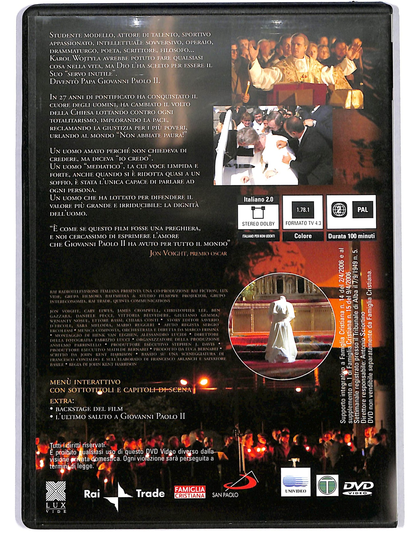 EBOND Giovanni Paolo II Seconda parte EDITORIALE DVD D650761