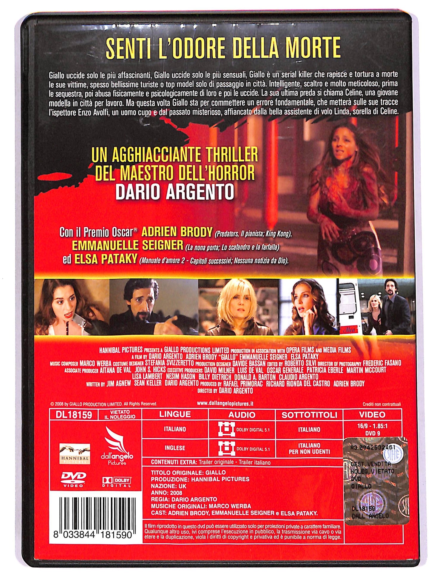 EBOND Giallo EDITORIALE DVD D650838