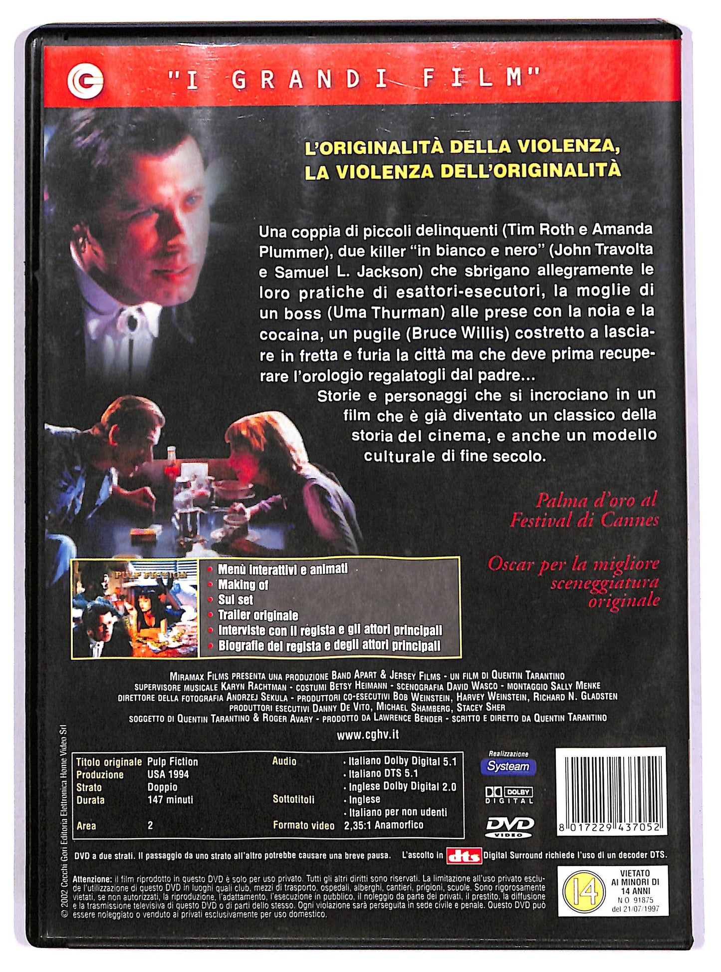 EBOND Pulp Fiction DVD D650861