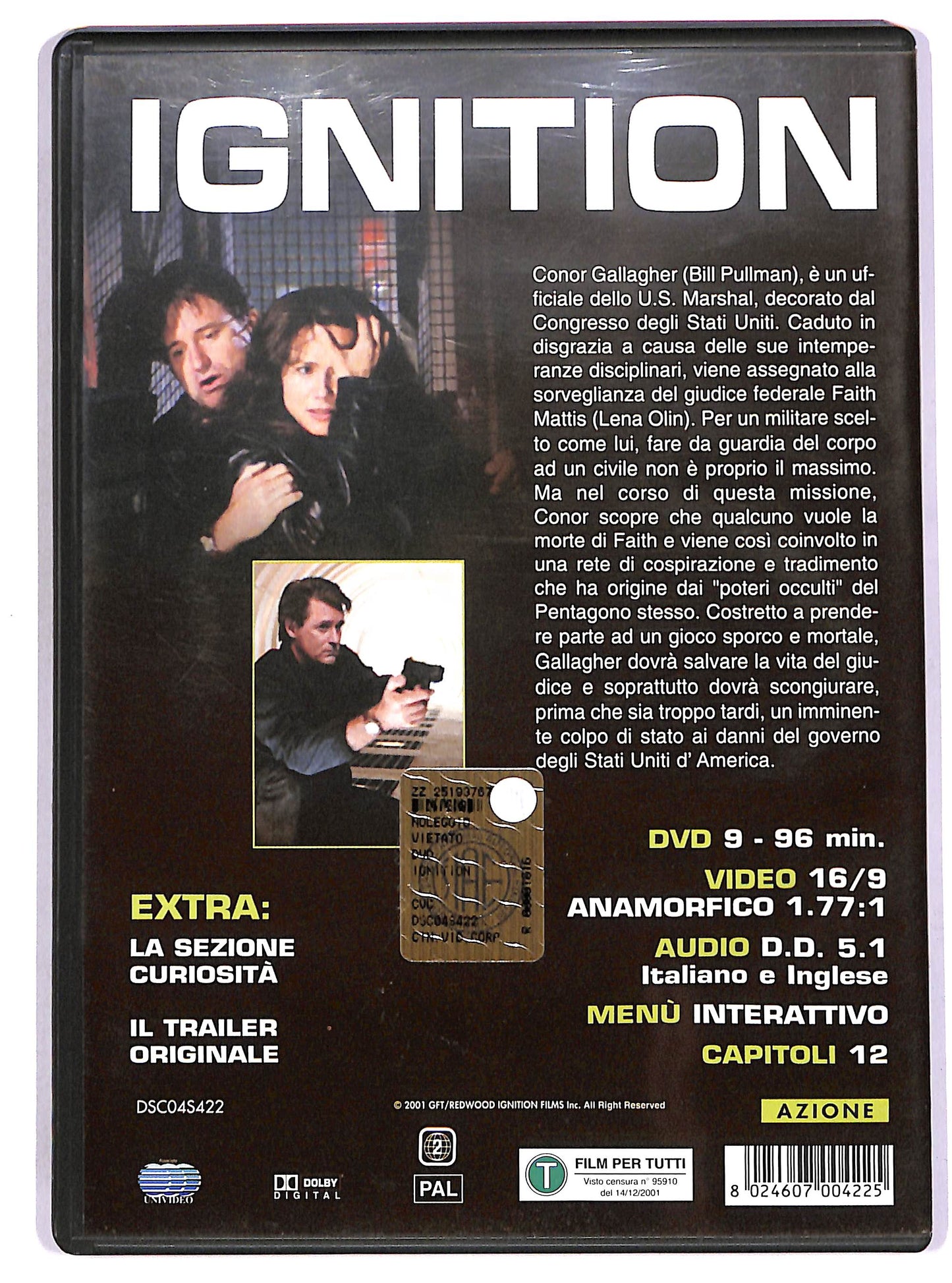 EBOND Ignition – Dieci secondi alla fine DVD D650914