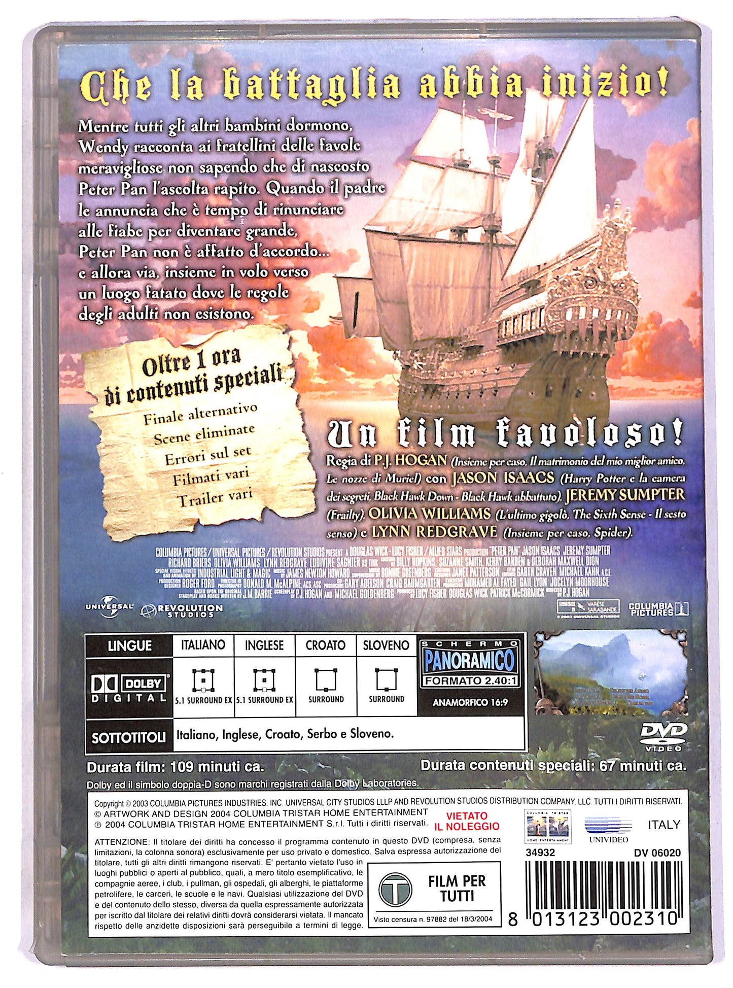 EBOND Peter Pan DVD D650952