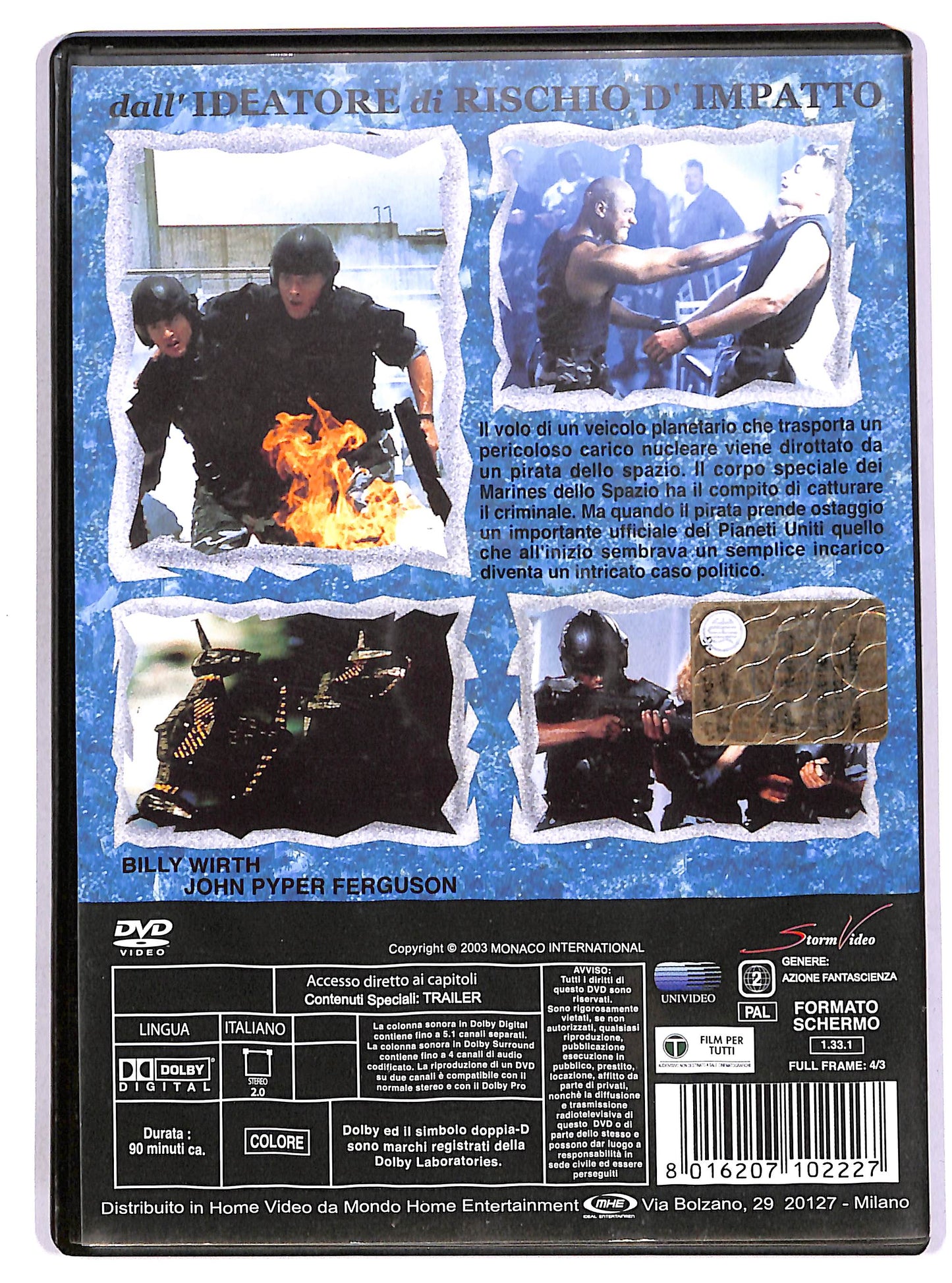 EBOND Space Marines - Marines dello Spazio DVD D651015