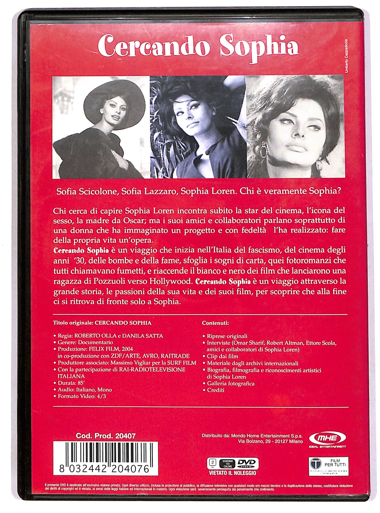 EBOND Cercando Sophia DVD D651044