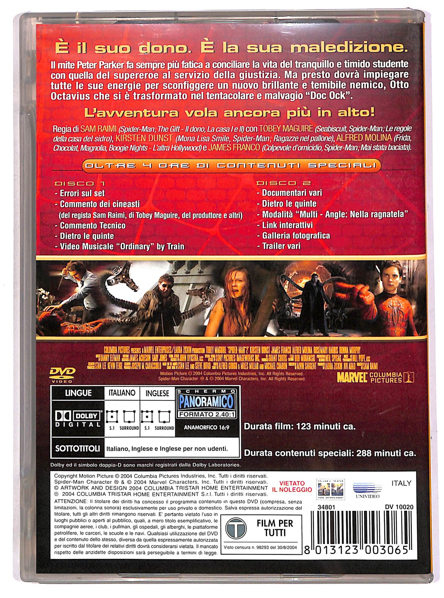 EBOND Spider-Man 2 (2 dischi) DVD D651139