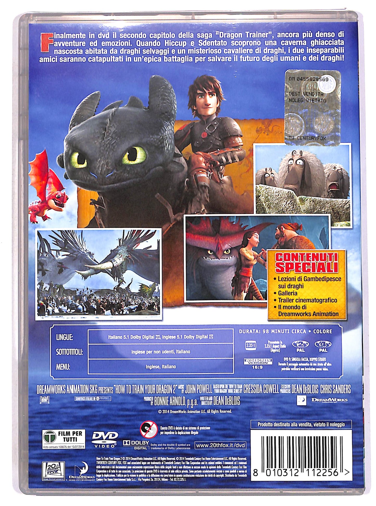 EBOND Dragon Trainer 2 DVD D651207