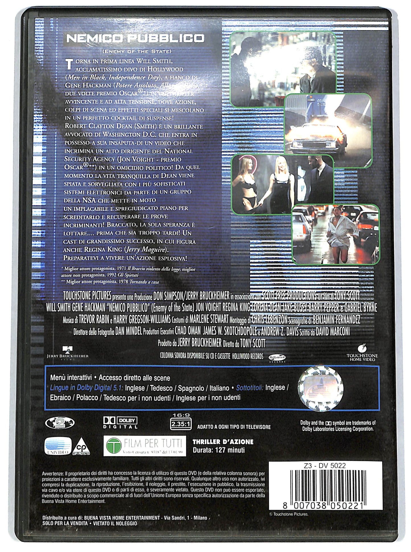 EBOND Nemico pubblico (film 1998) DVD D651358