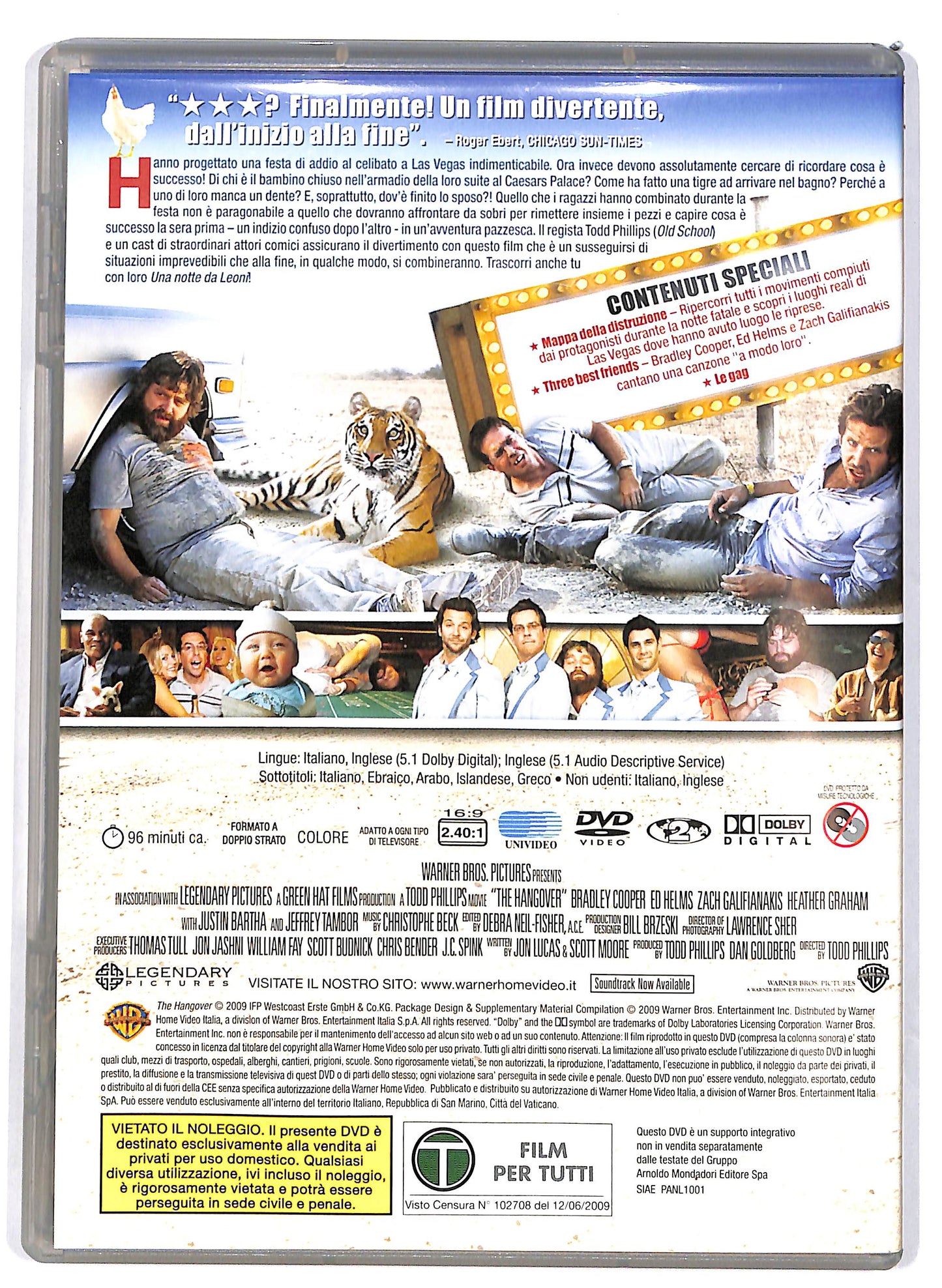 EBOND Una notte da leoni EDITORIALE DVD D651416