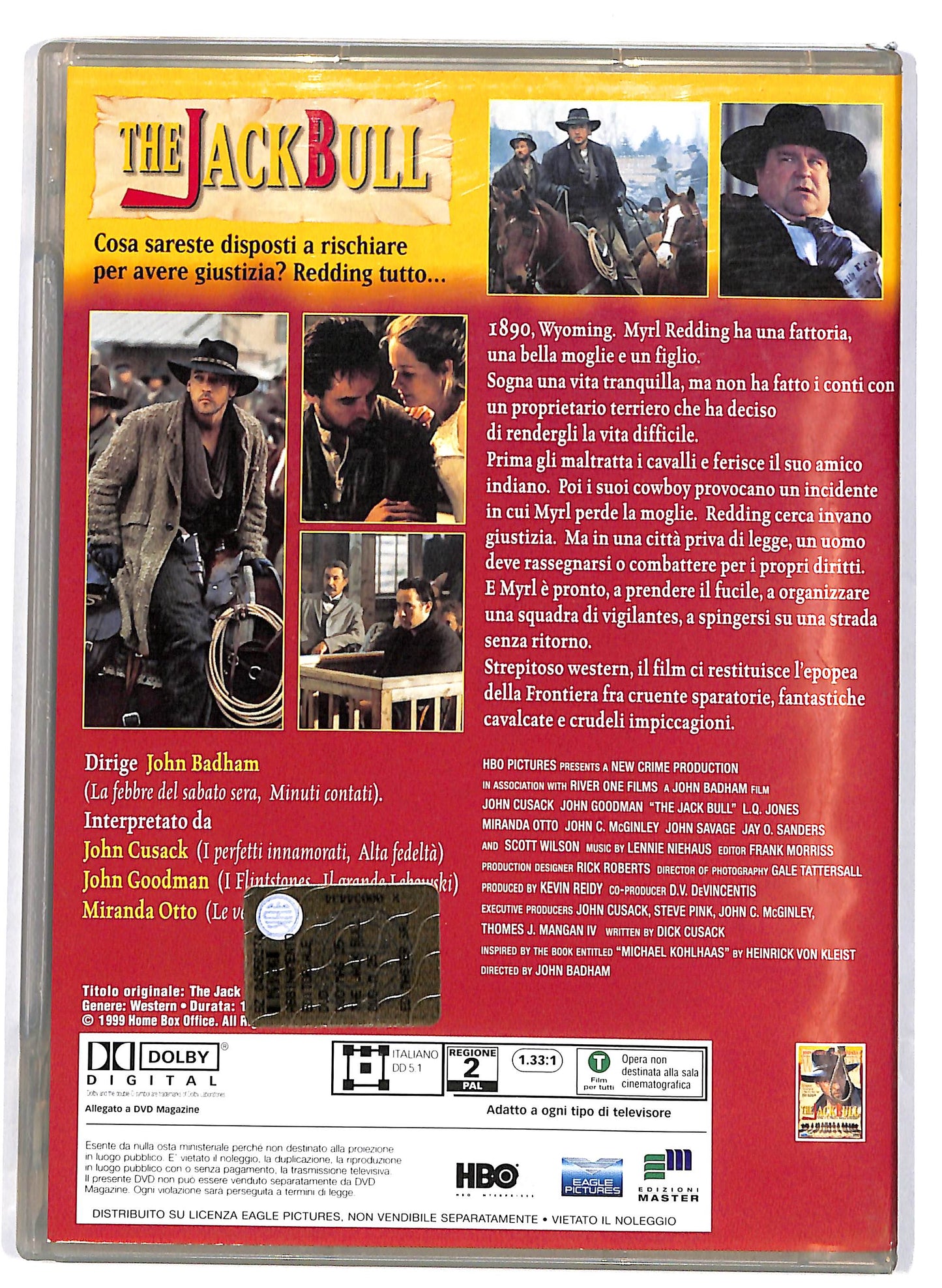 EBOND The Jack Bull   EDITORIALE DVD D651418