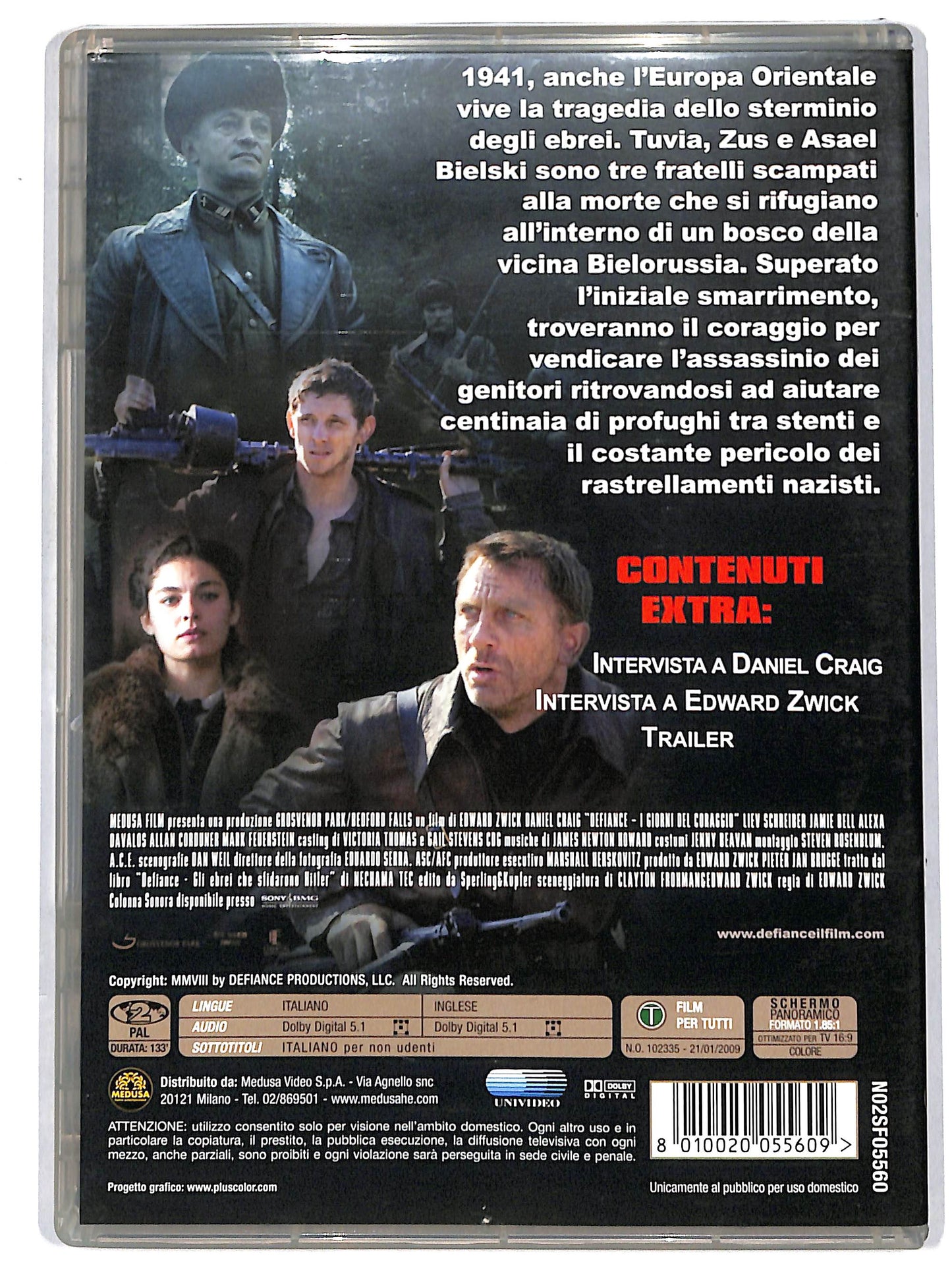 EBOND defiance - giorni del coraggio DVD D651502