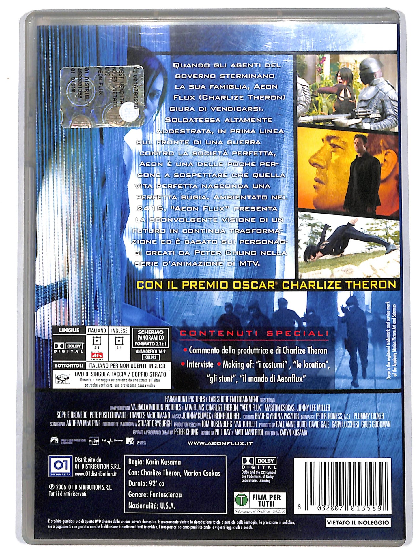 EBOND aeon flux - il futuro ha inizio DVD D651546