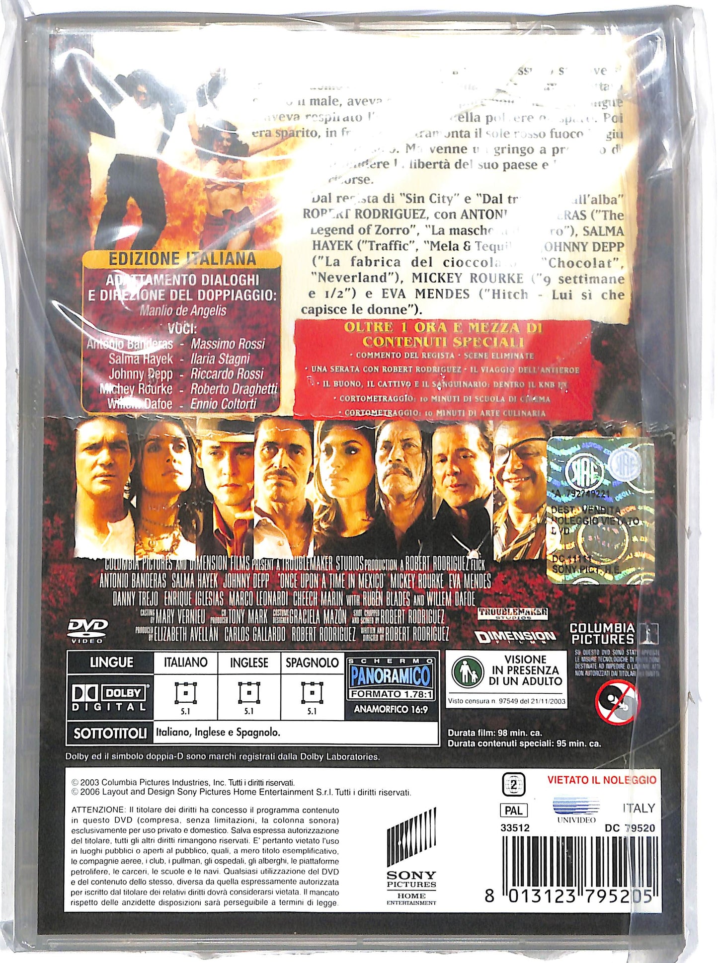 EBOND C'era una volta in Messico DVD D651655
