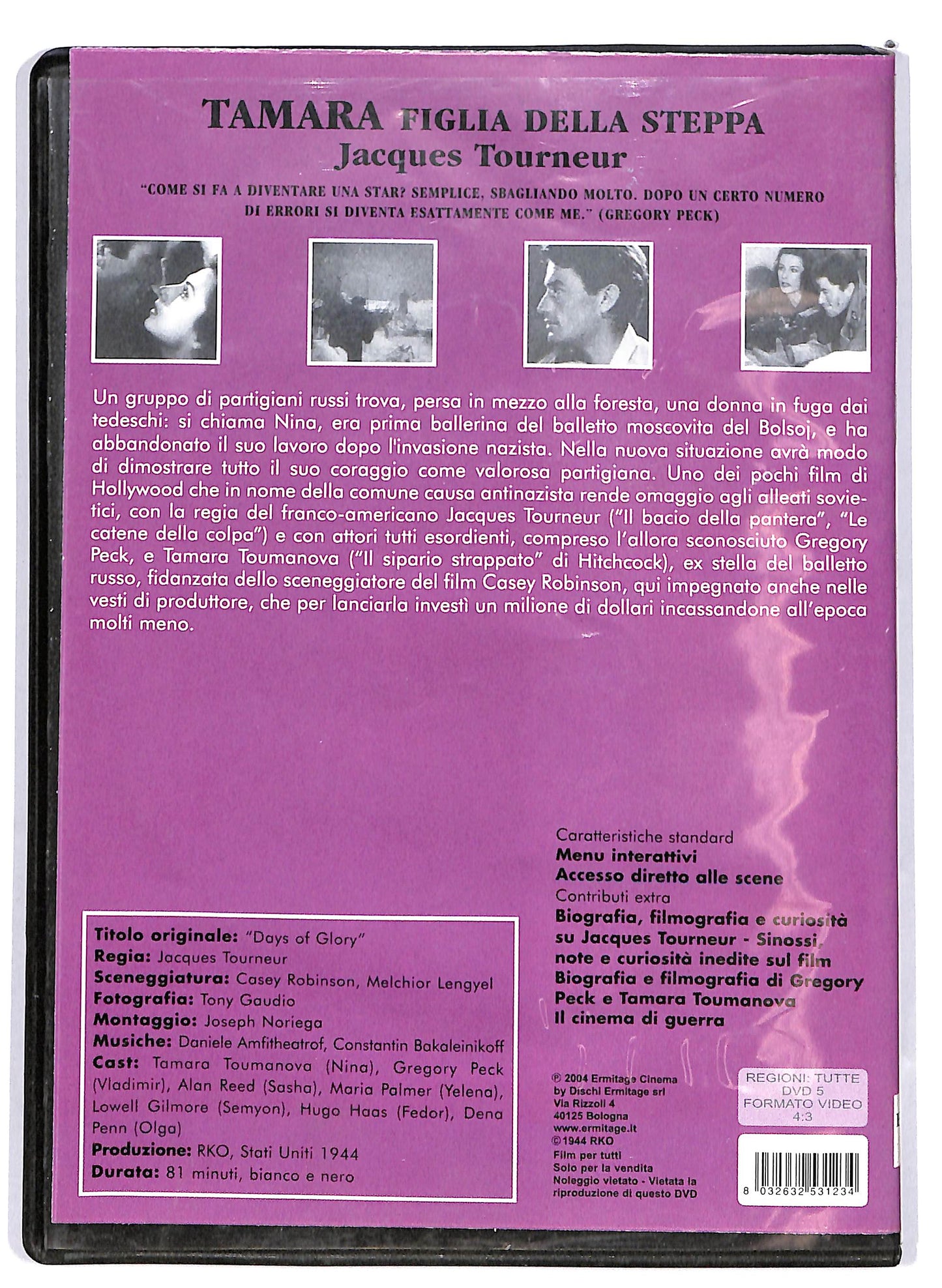 EBOND Tamara figlia della steppa DVD D651852