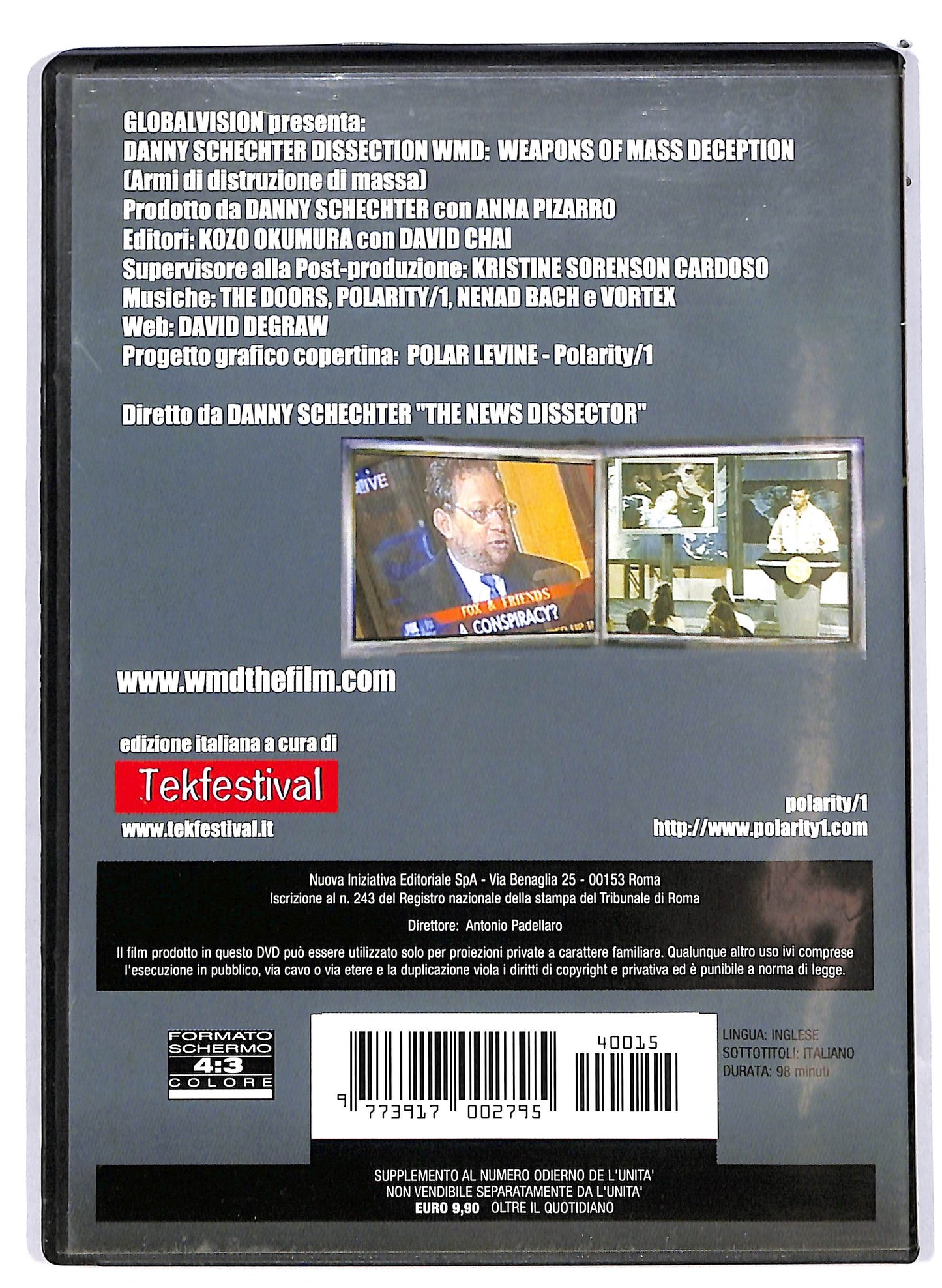 EBOND Armi di distruzione di massa - l'inganno dei media EDITORIALE DVD D651858