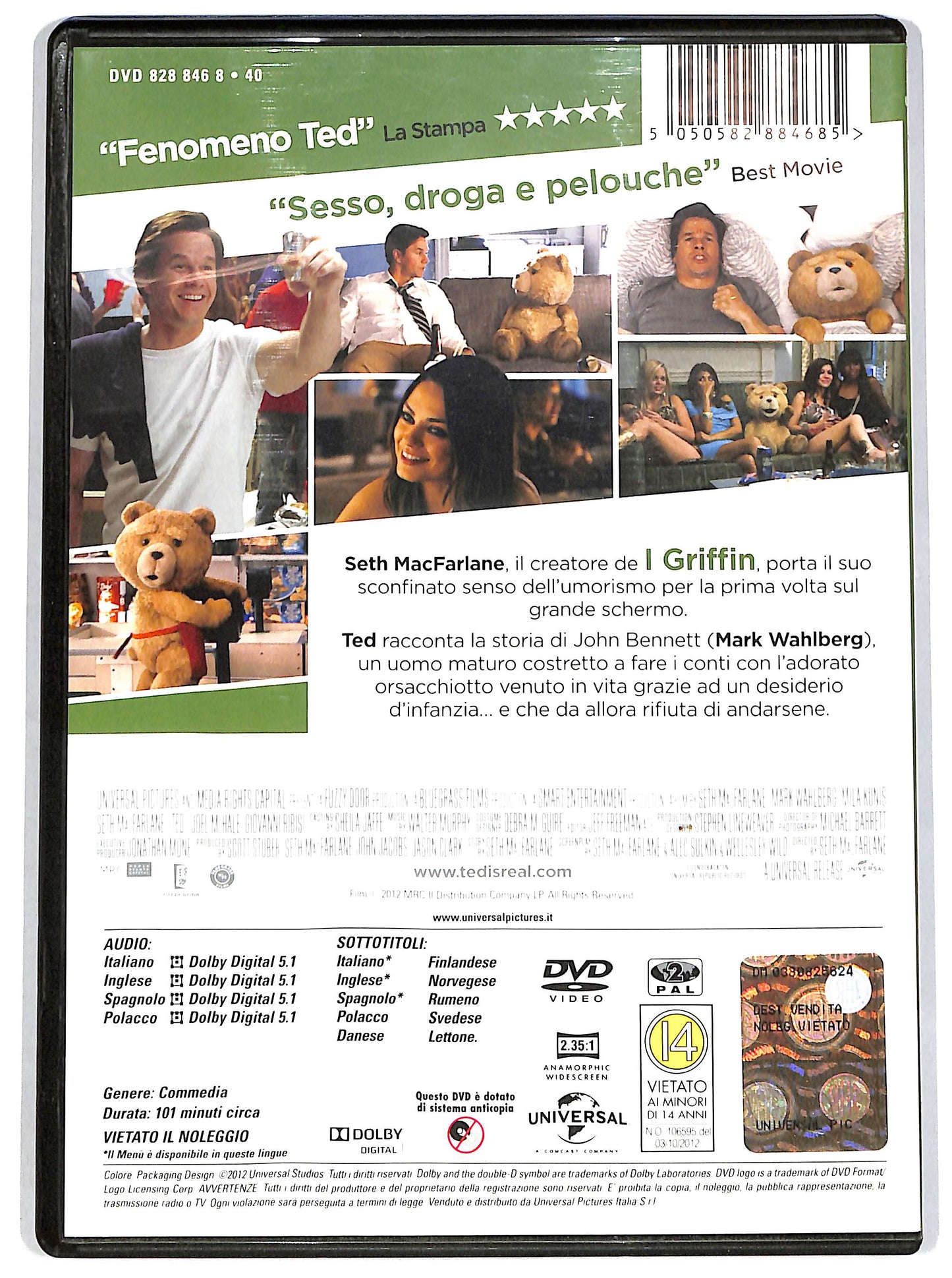 EBOND Ted (film) DVD D651925