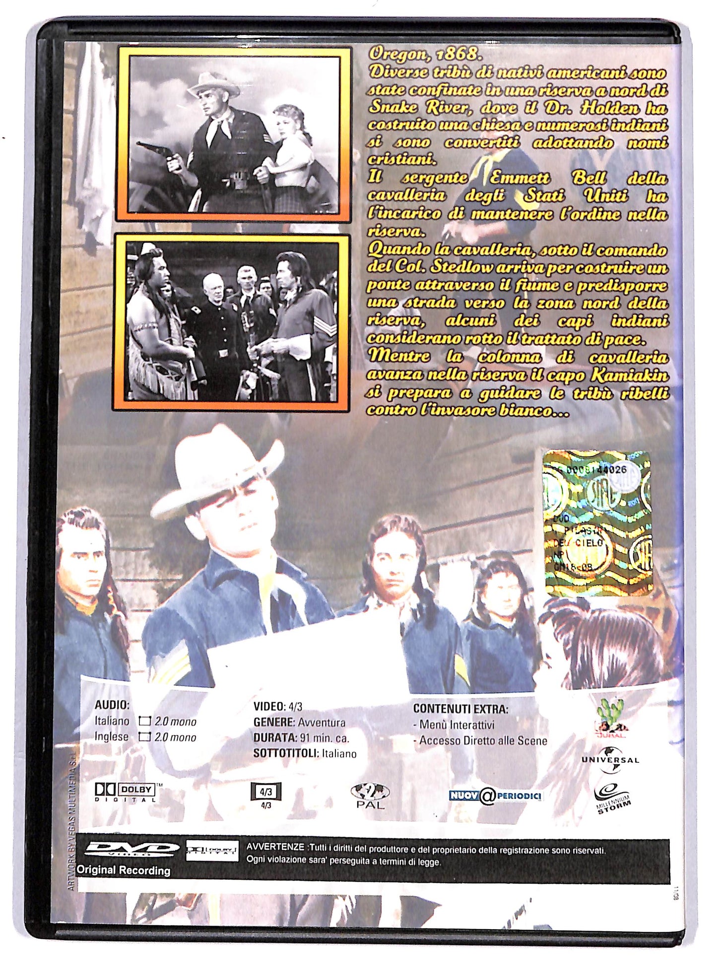 EBOND I pilastri del cielo  EDITORIALE DVD D652004