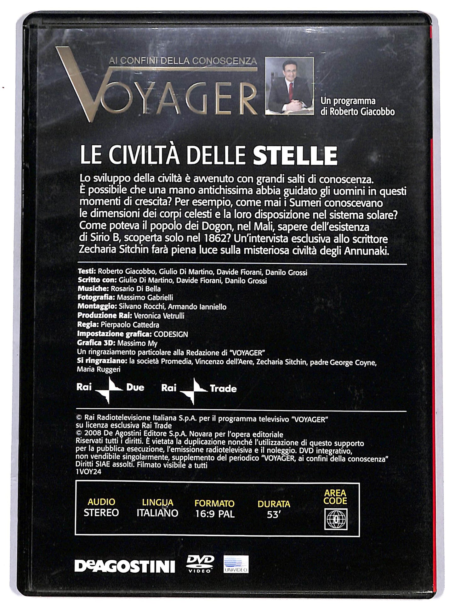 EBOND Le civita delle stelle Voyager n. 24 EDITORIALE DVD D652052
