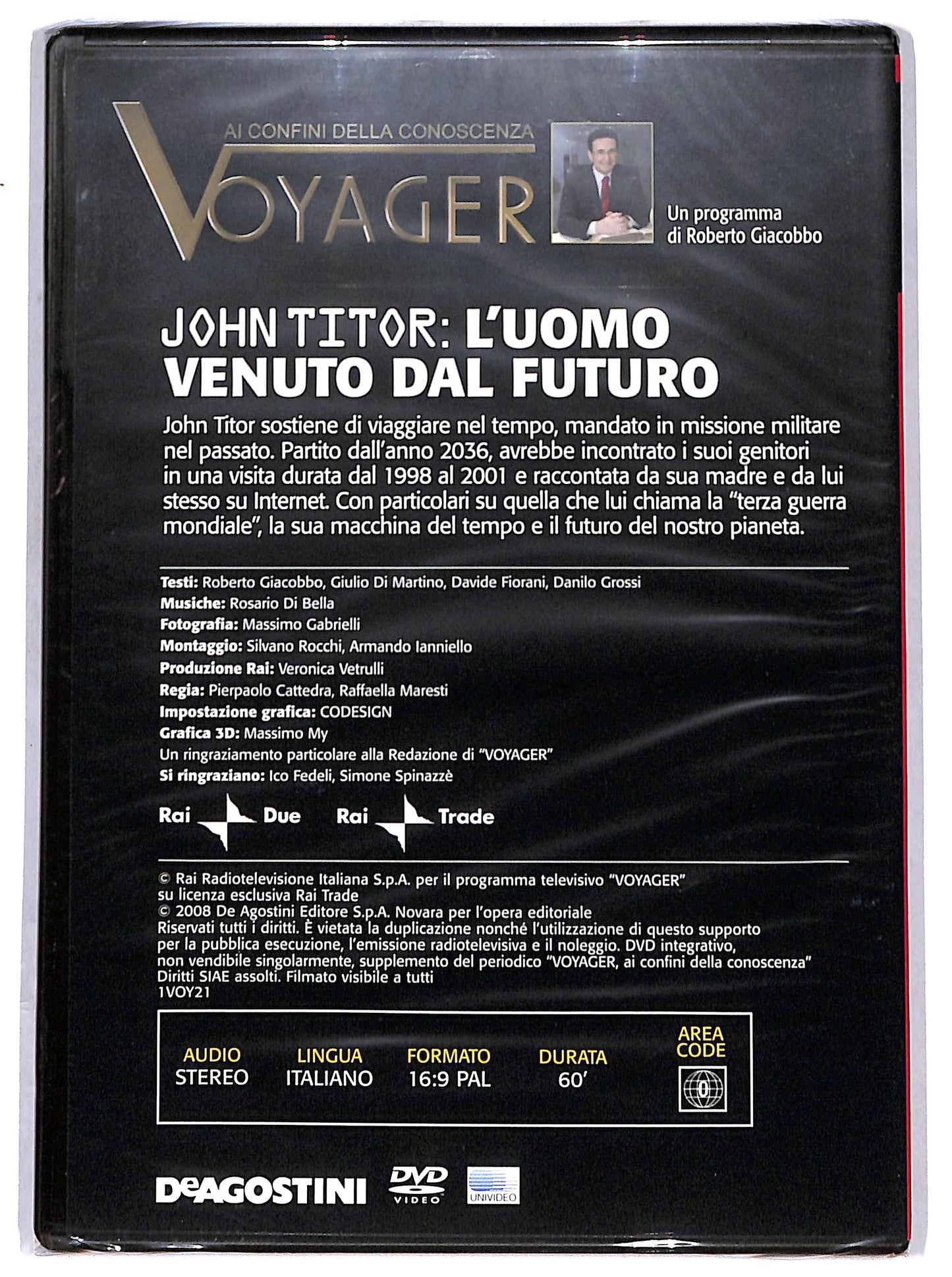 EBOND john titor l'uomo venuto dal futuro voyager n 21 EDITORIALE DVD D652060