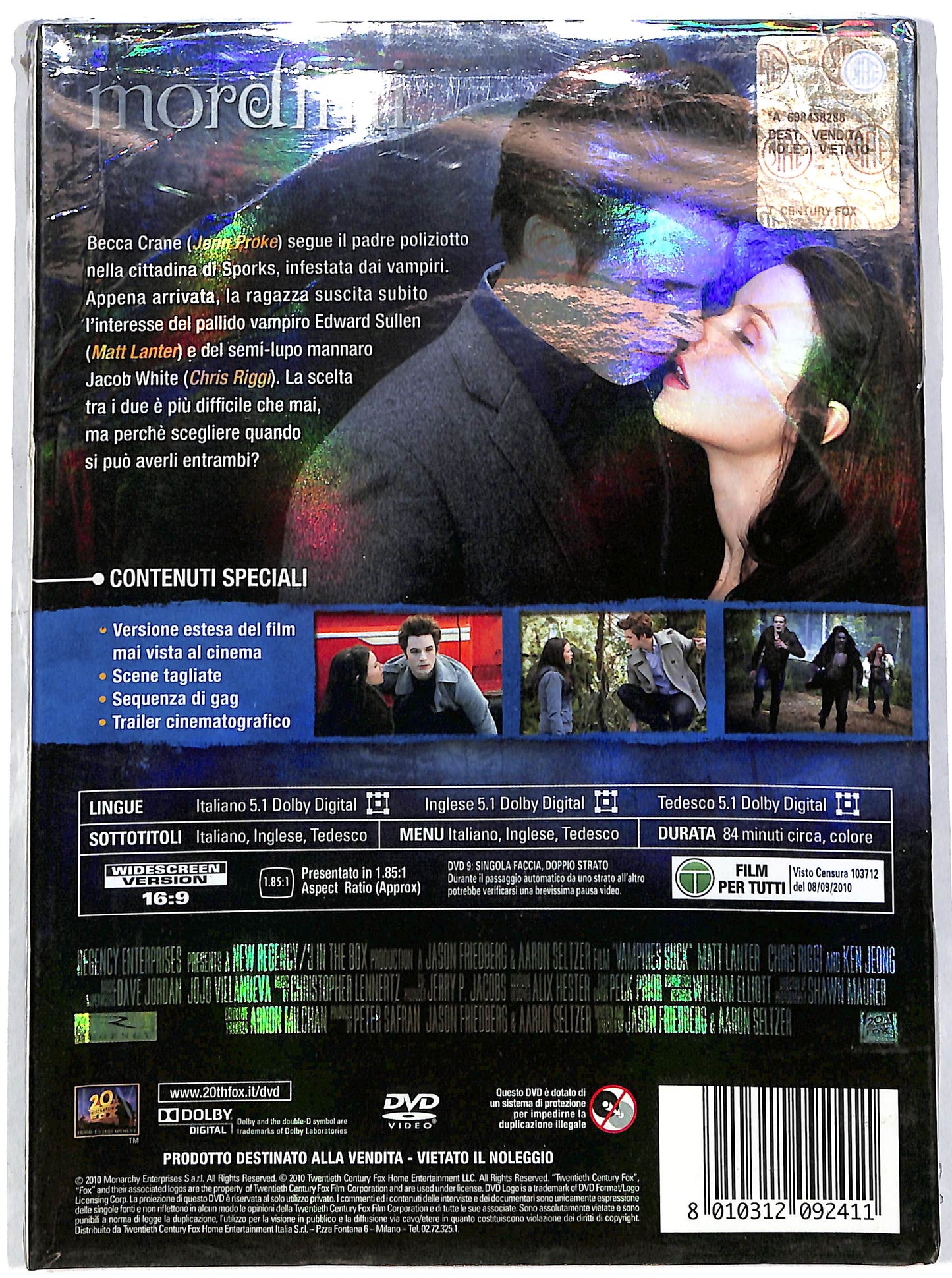 EBOND Mordimi (film) Versione Estesa DVD D652131