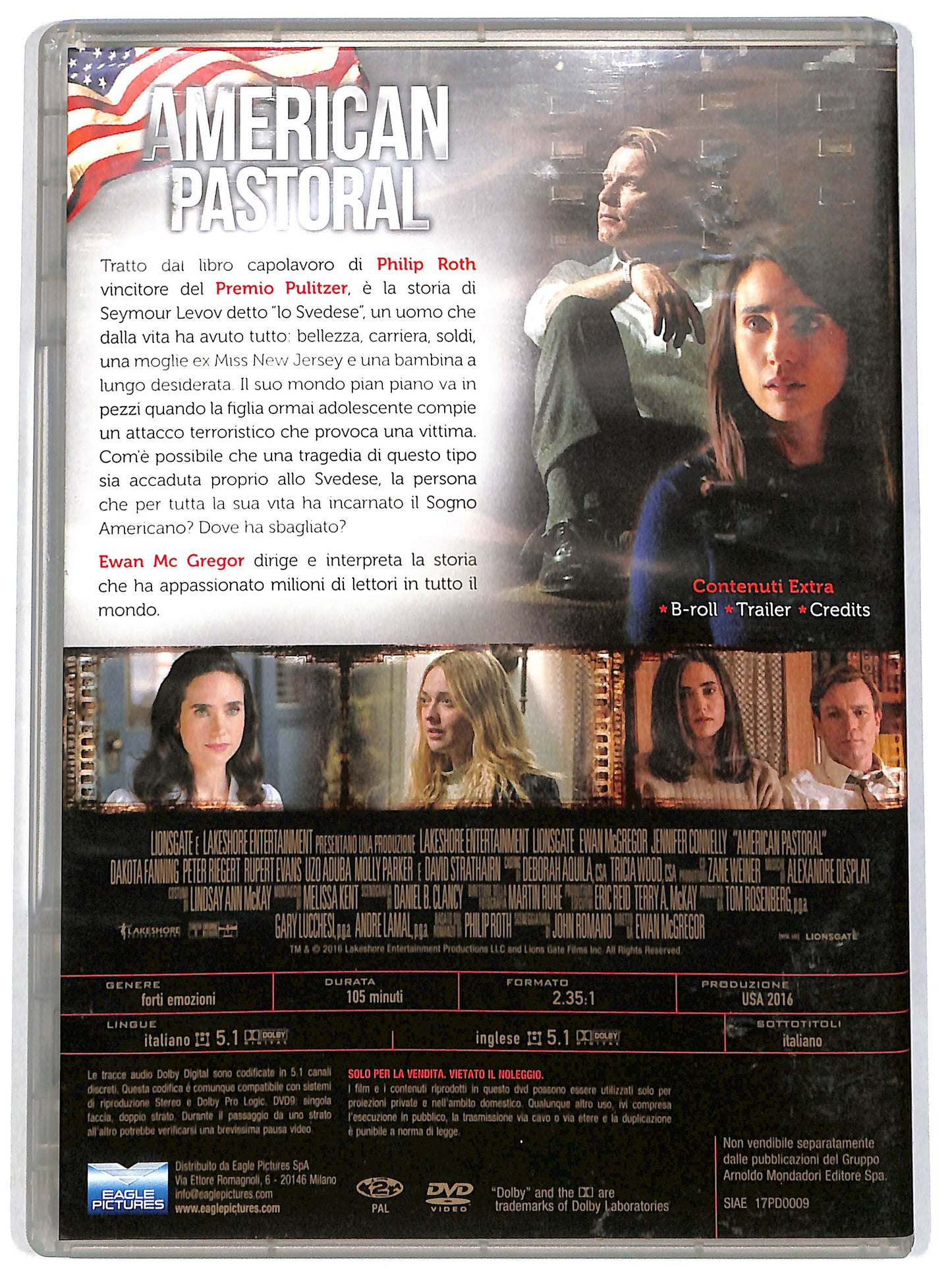 EBOND American Pastoral (film) EDITORIALE DVD D652138