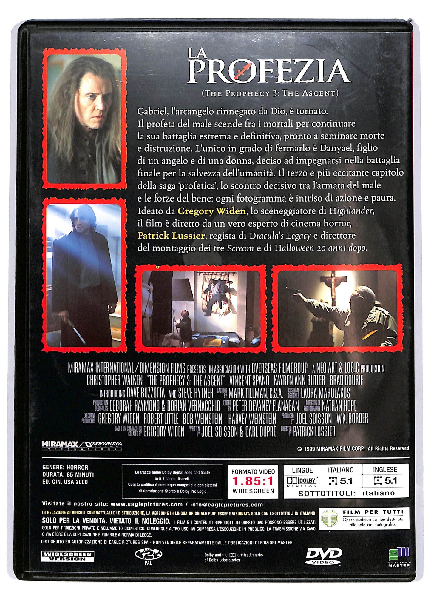 EBOND La profezia EDITORIALE DVD D652212
