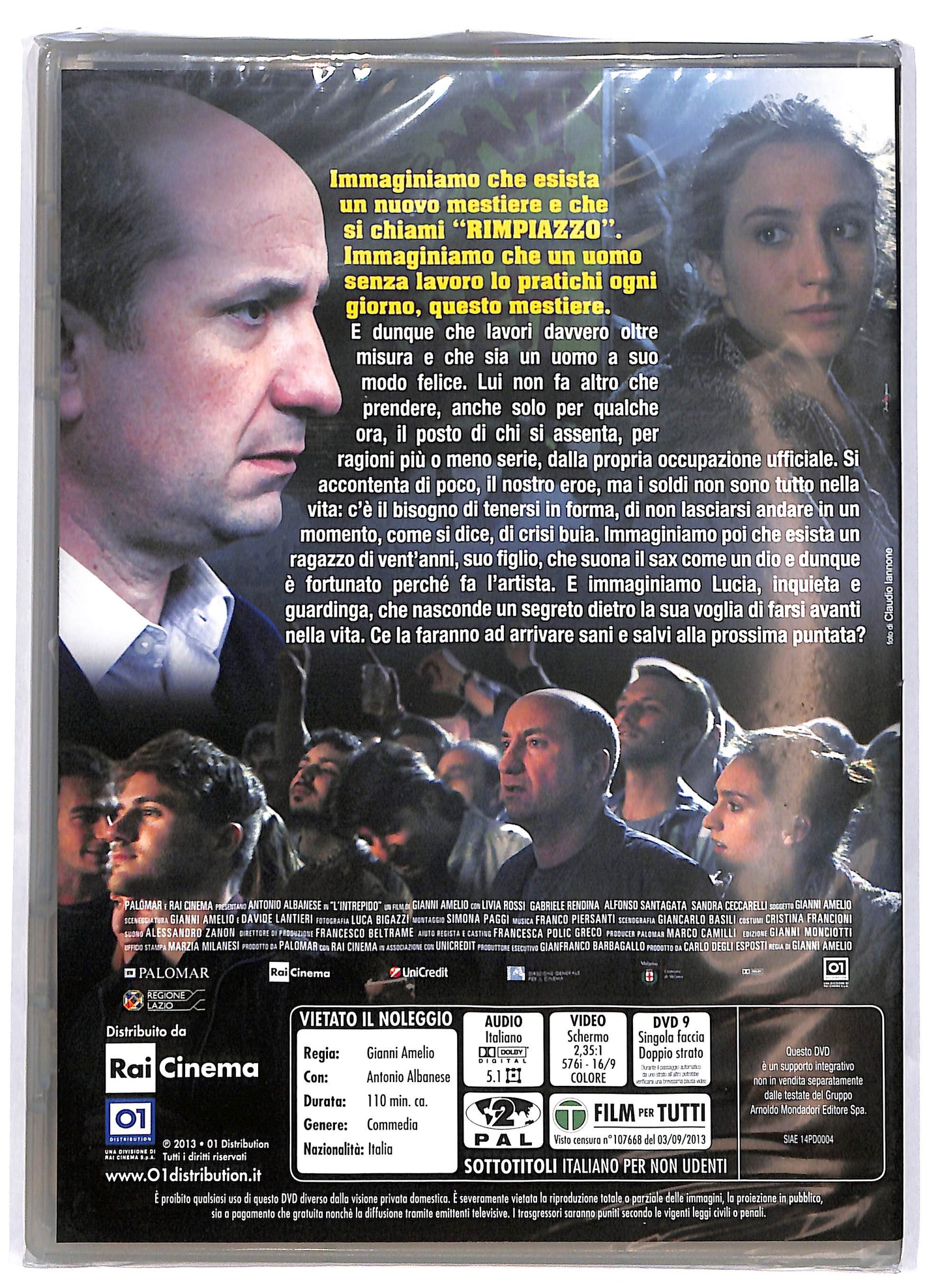 EBOND L'intrepido EDITORIALE DVD D652252