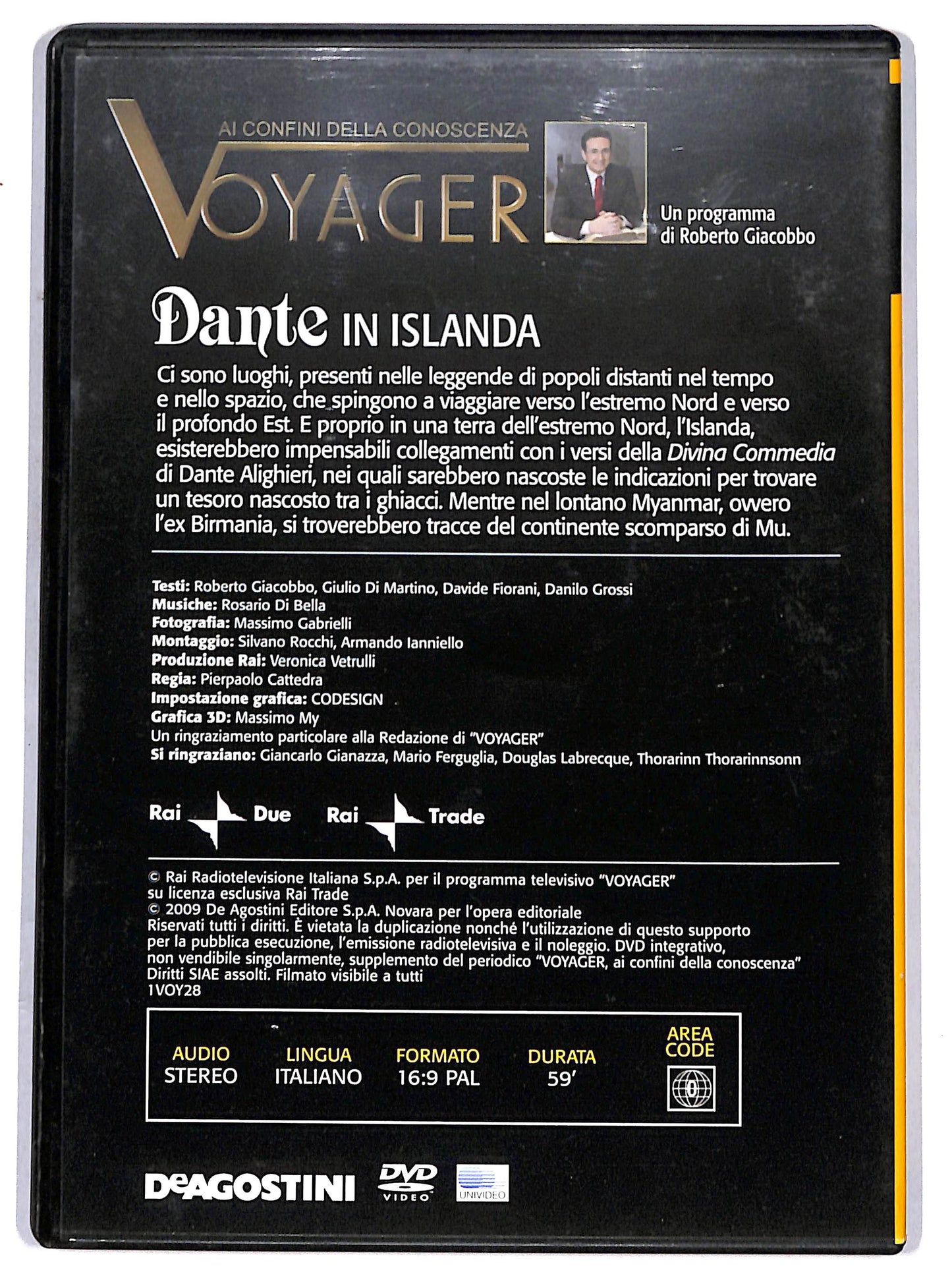 EBOND dante in islanda voyager n 28 EDITORIALE DVD D652411