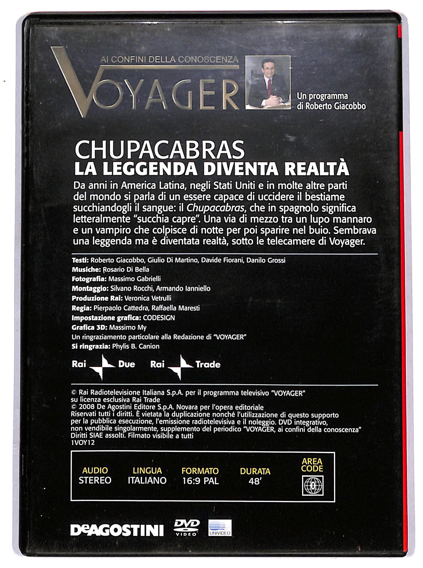 EBOND chupacabras la leggenda diventa realta n 12 EDITORIALE DVD D652441