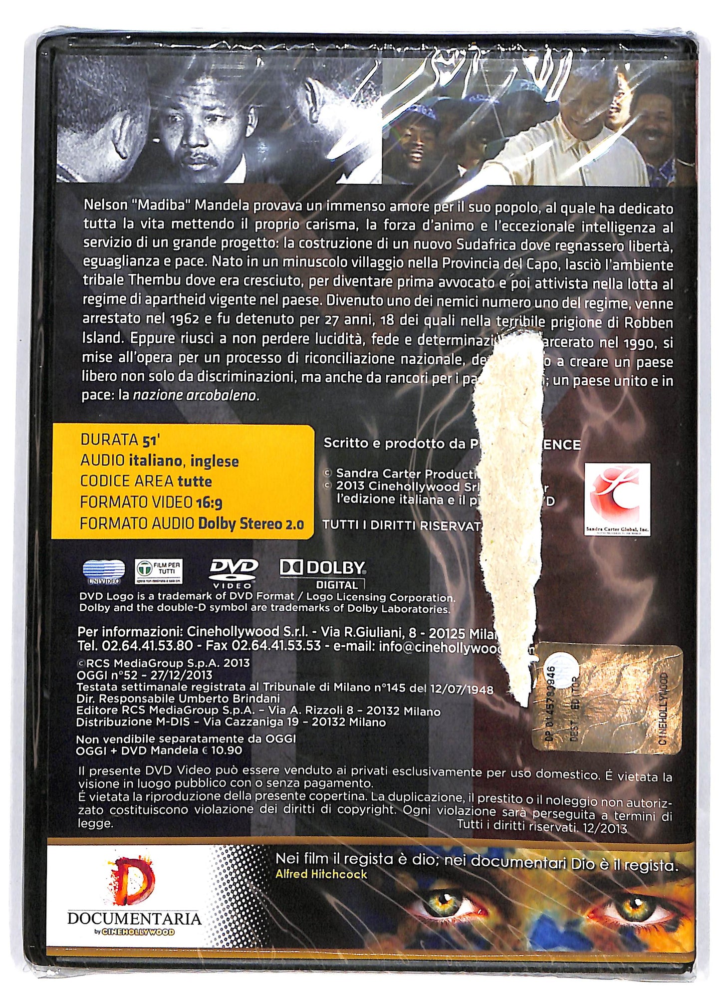 EBOND Nelson Mandela - La conquista della liberta EDITORIALE DVD D652528