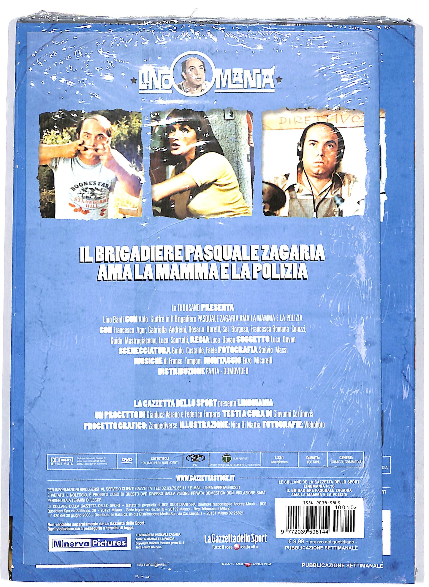 EBOND Il brigadiere Zagaria ama la mamma e la polizia EDITORIALE DVD D652557