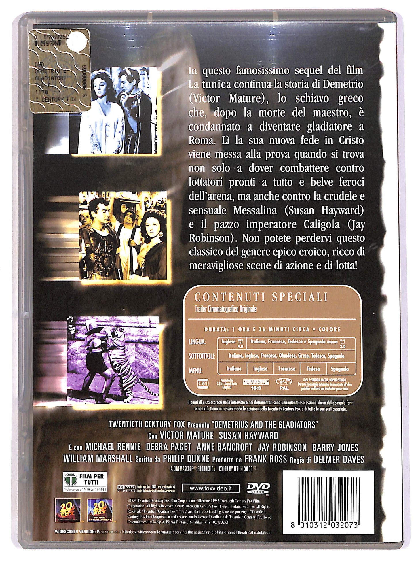 EBOND Demetrio e i gladiatori DVD D652610