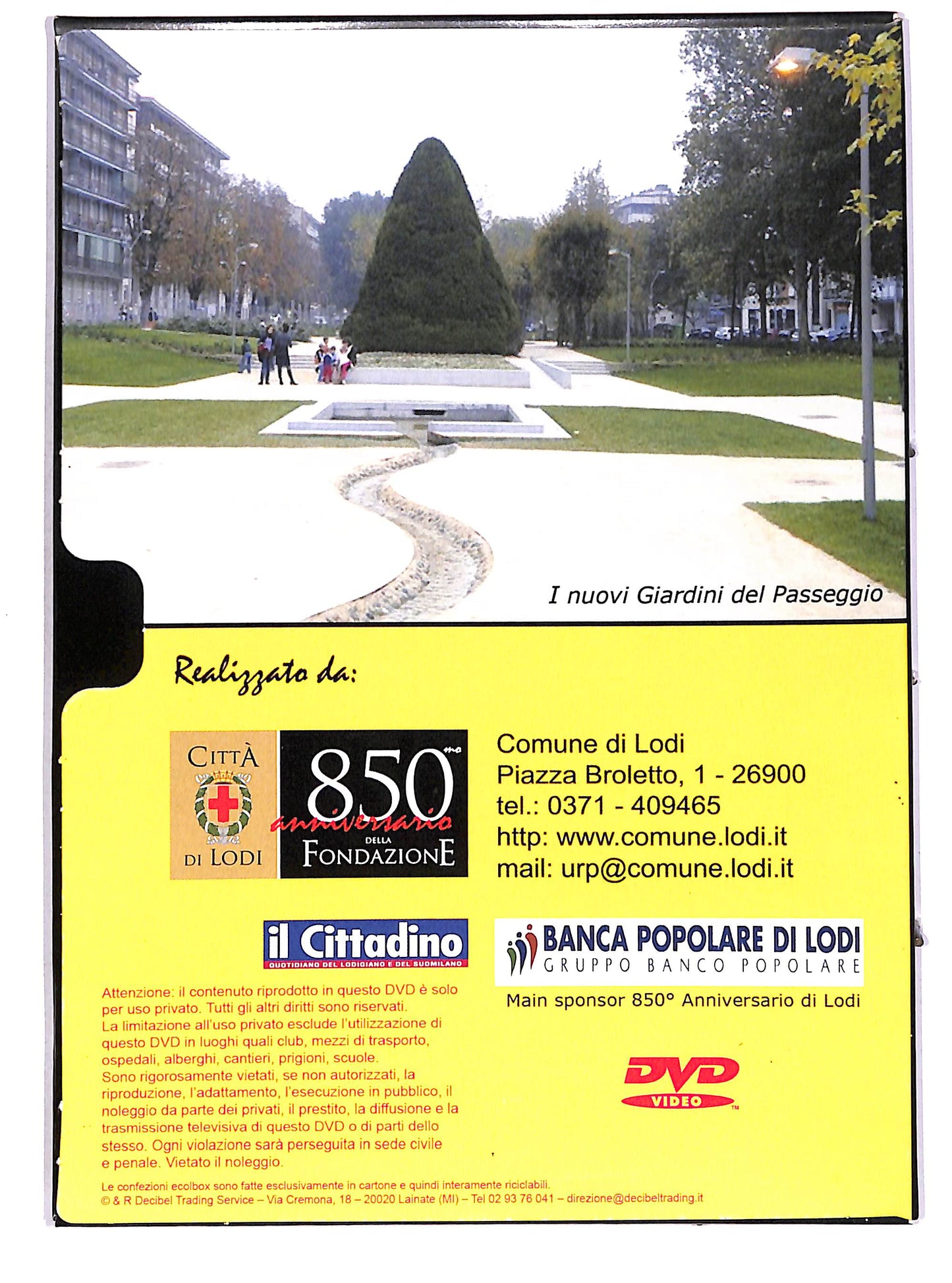 EBOND 1158-2008 - Buon compleanno Lodi EDITORIALE DVD D652724