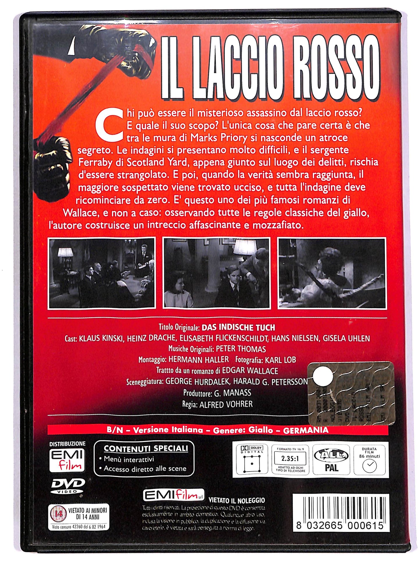 EBOND Il laccio rosso DVD D652740