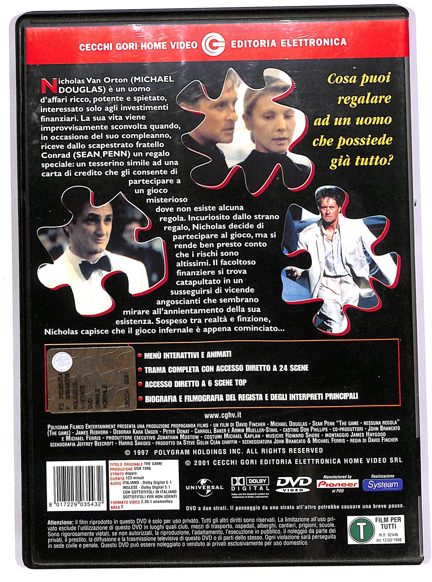 EBOND The Game - Nessuna regola DVD D652744