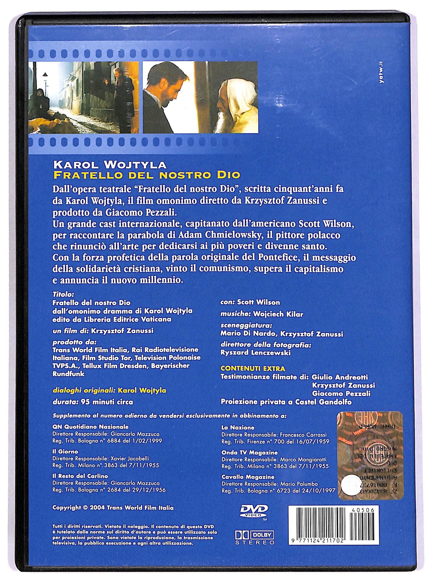 EBOND Fratello del nostro Dio EDITORIALE DVD D652764