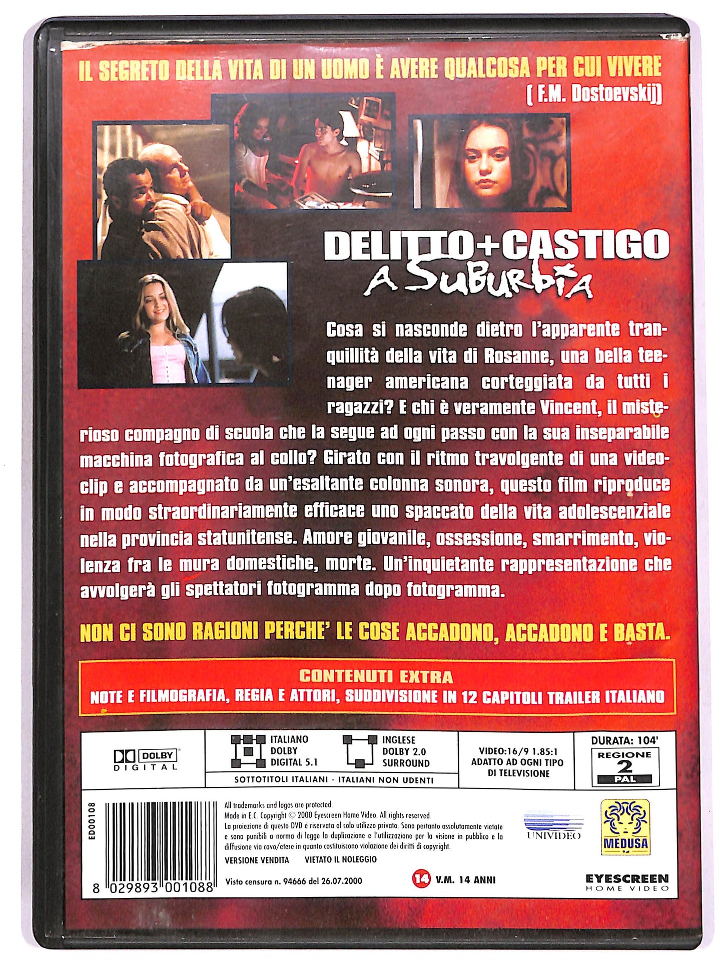 EBOND Delitto+Castigo a Suburbia DVD D652911