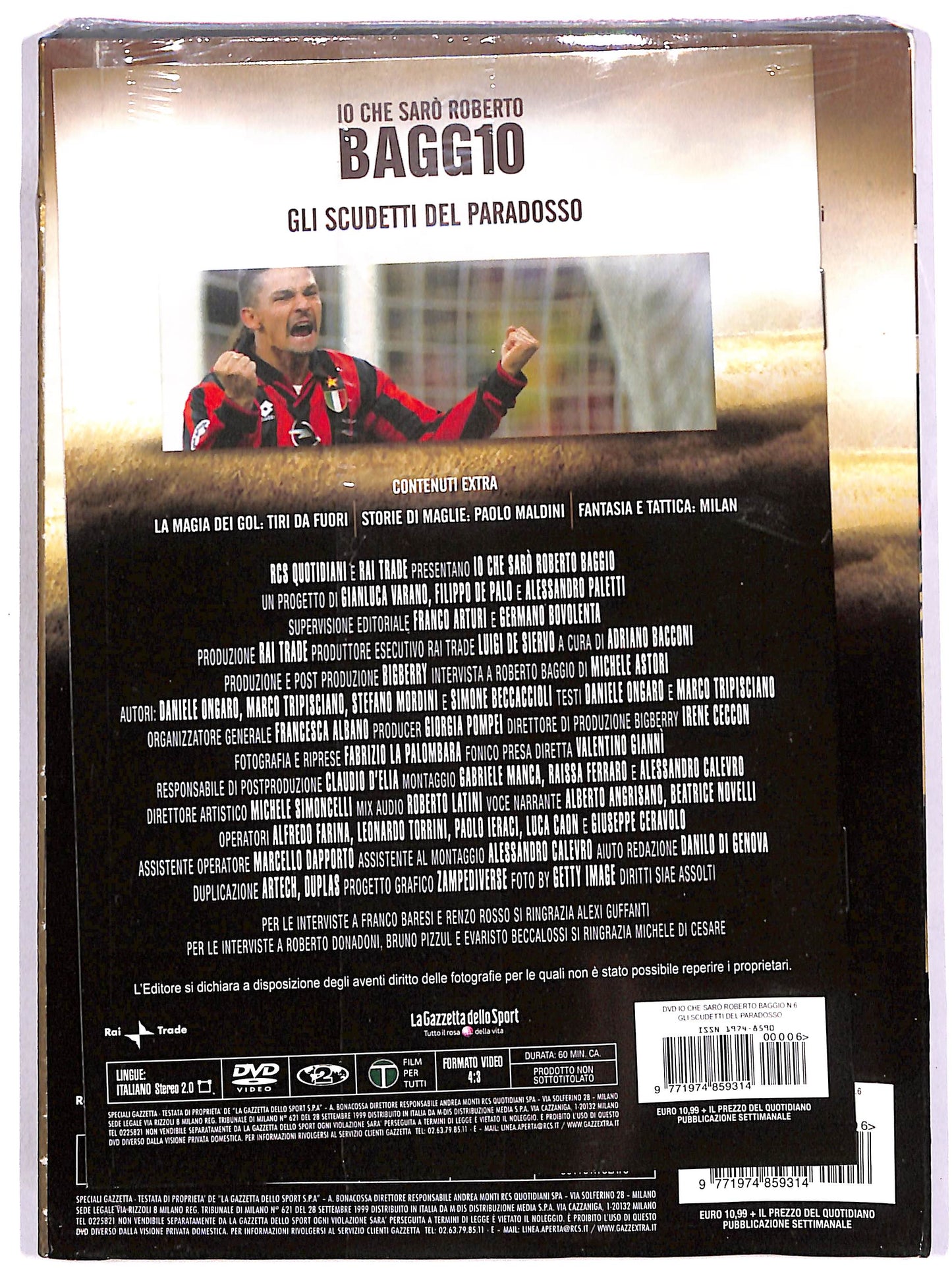 EBOND Io che saro R. BAGG1O - Gli scudetti del paradosso EDITORIALE DVD D653128