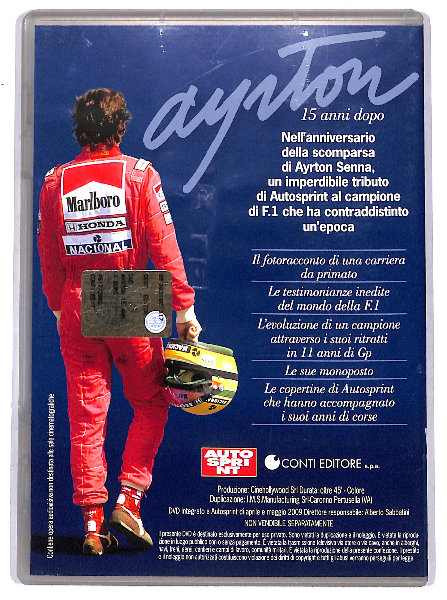 EBOND ayrtor 15 anni dopo EDITORIALE DVD D653210