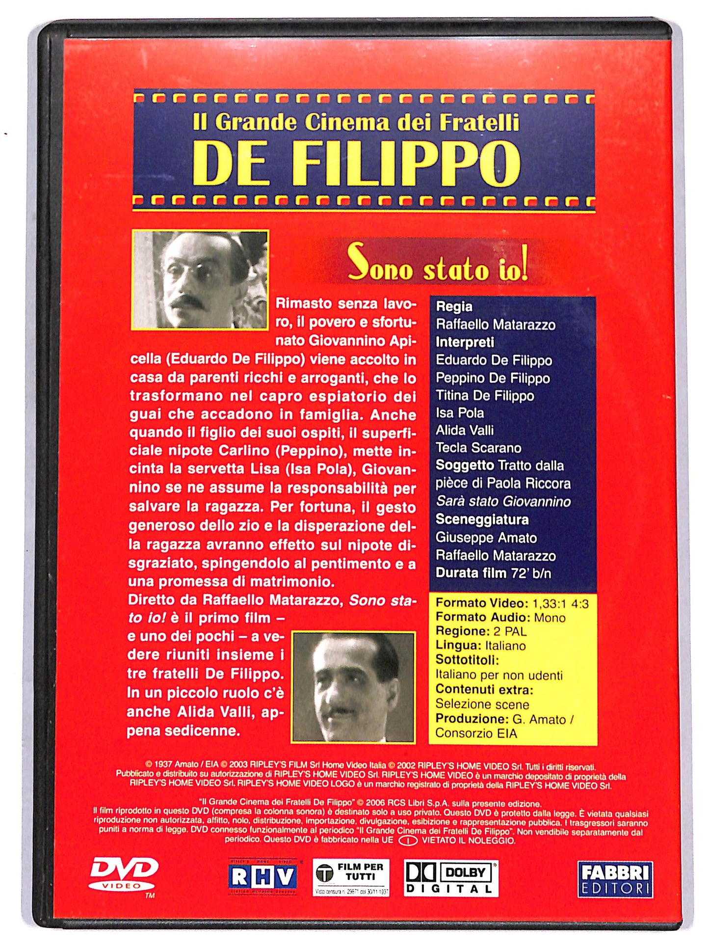 EBOND sono stato io! EDITORIALE DVD D653222