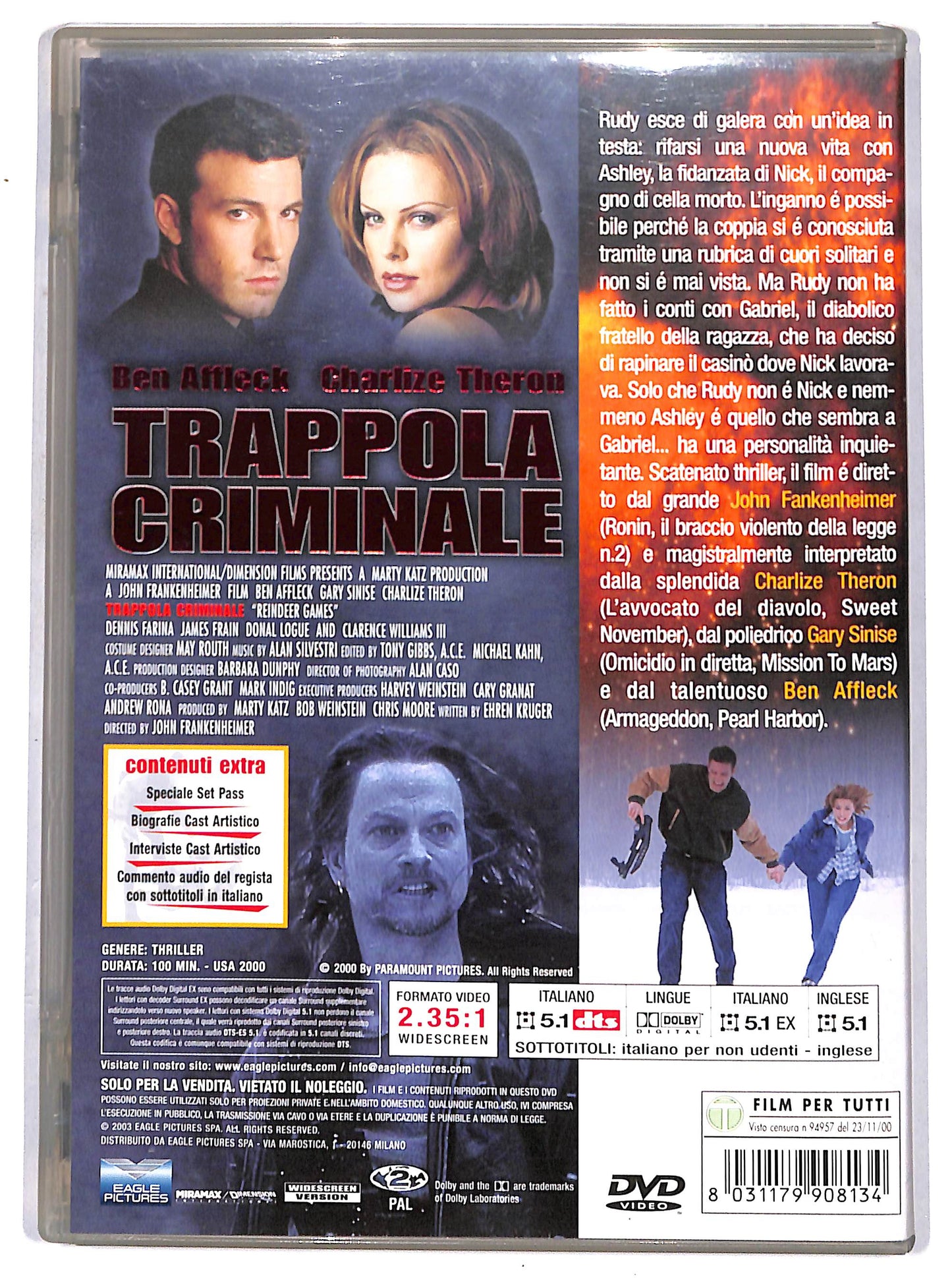 EBOND trappola criminale DVD D653406