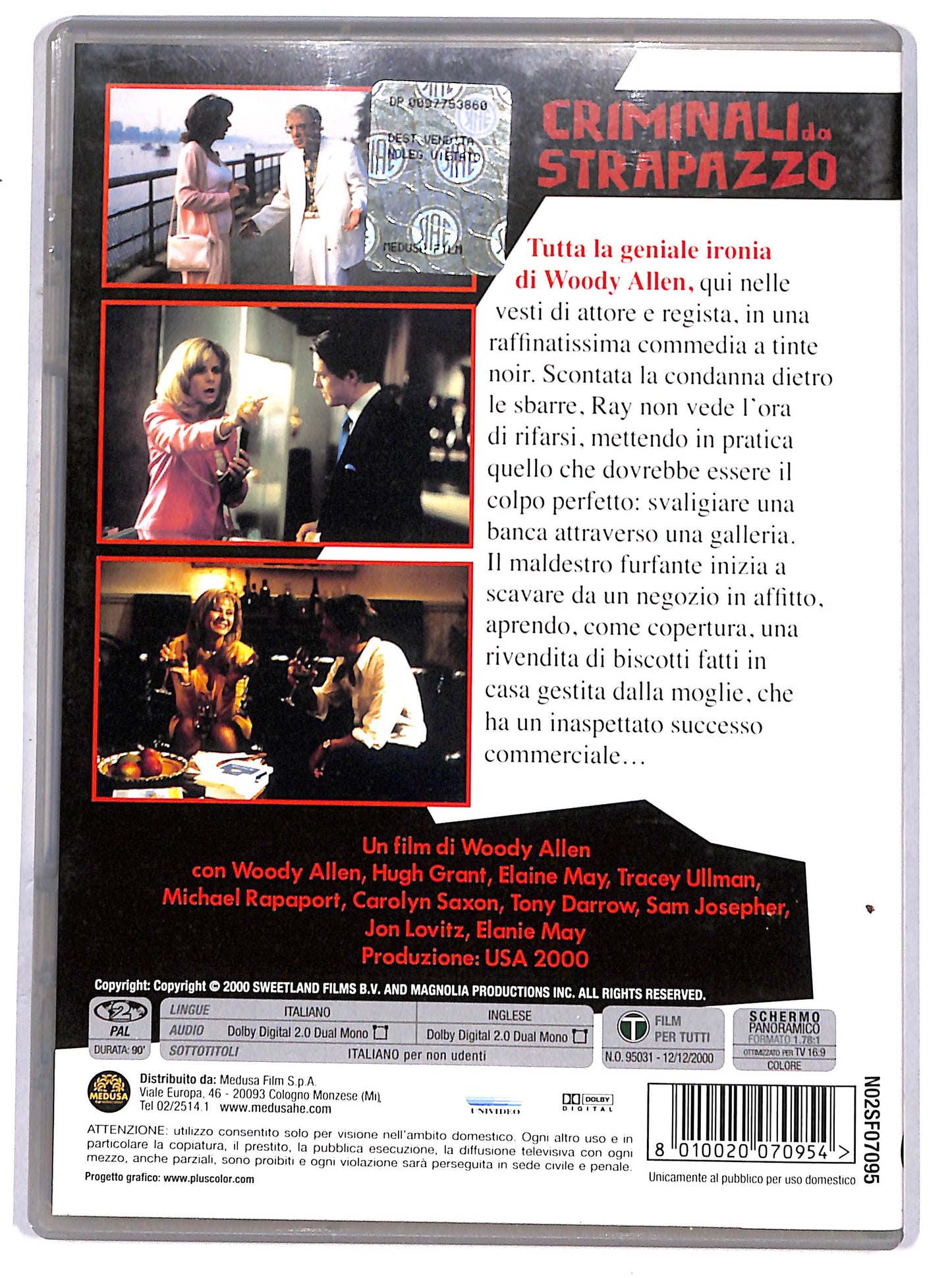 EBOND Criminali da strapazzo DVD D653507