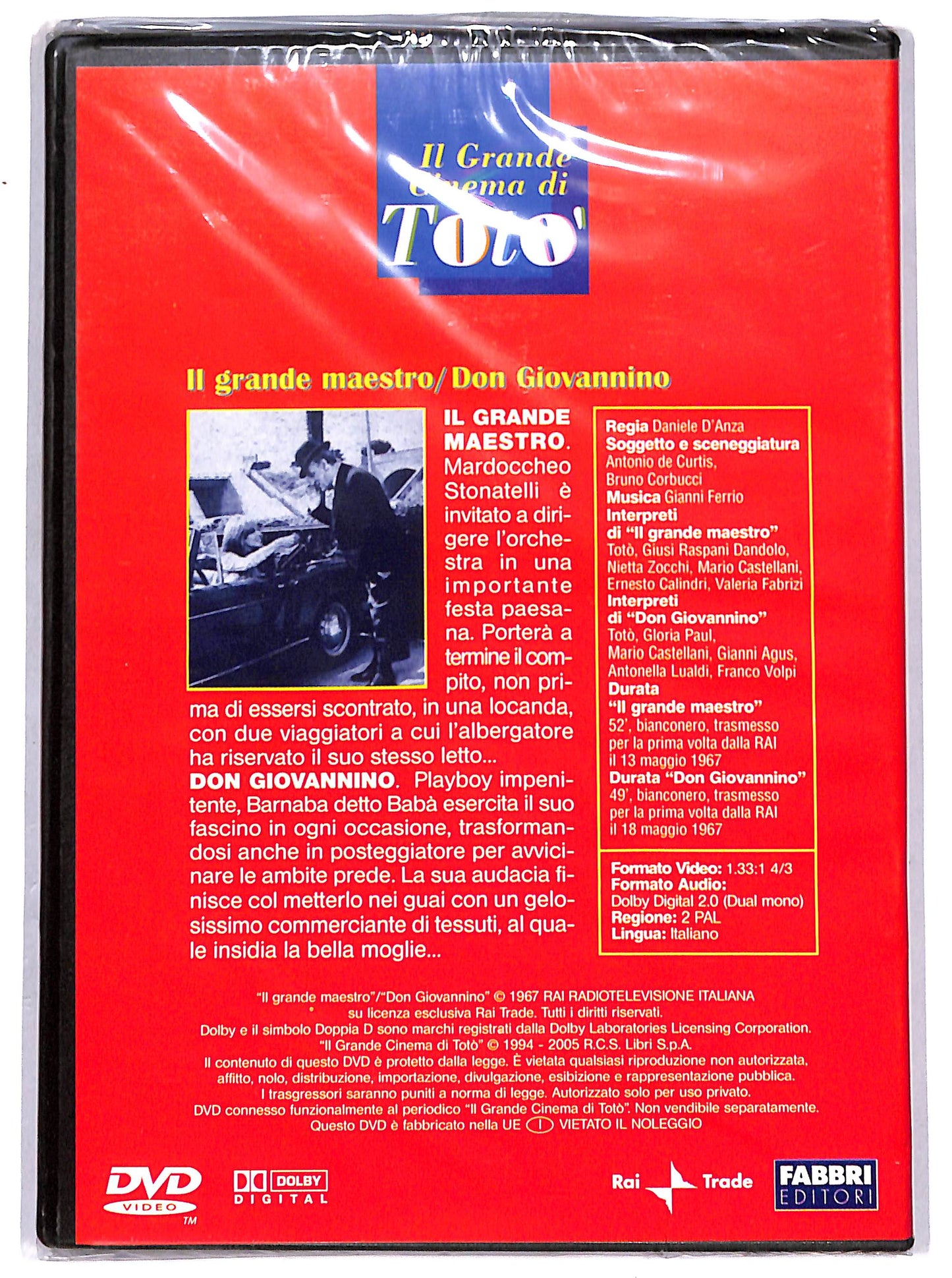 EBOND il grande maestro - don giovannino EDITORIALE DVD D653562