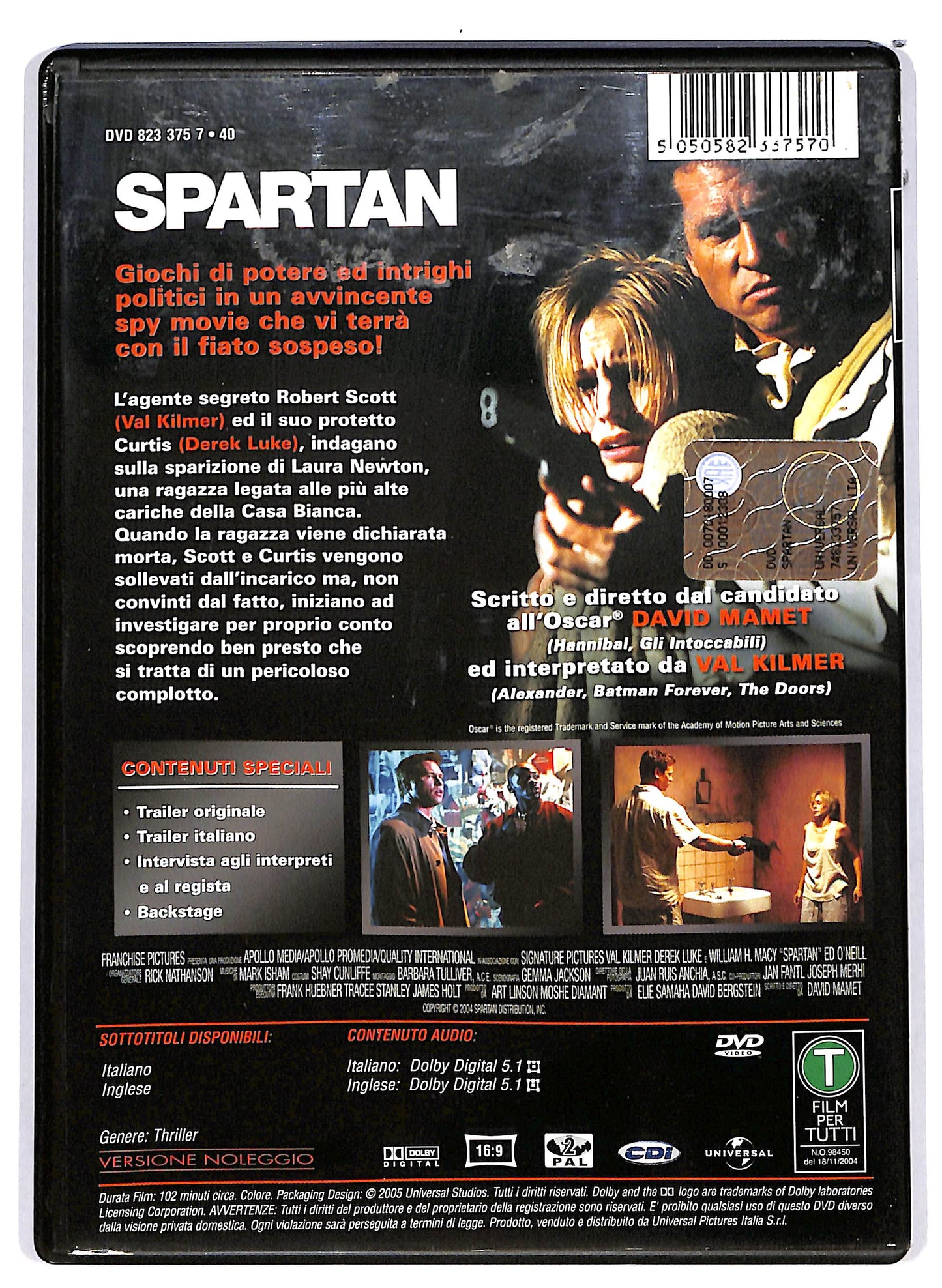 EBOND Spartan NOLEGGIO DVD D653658