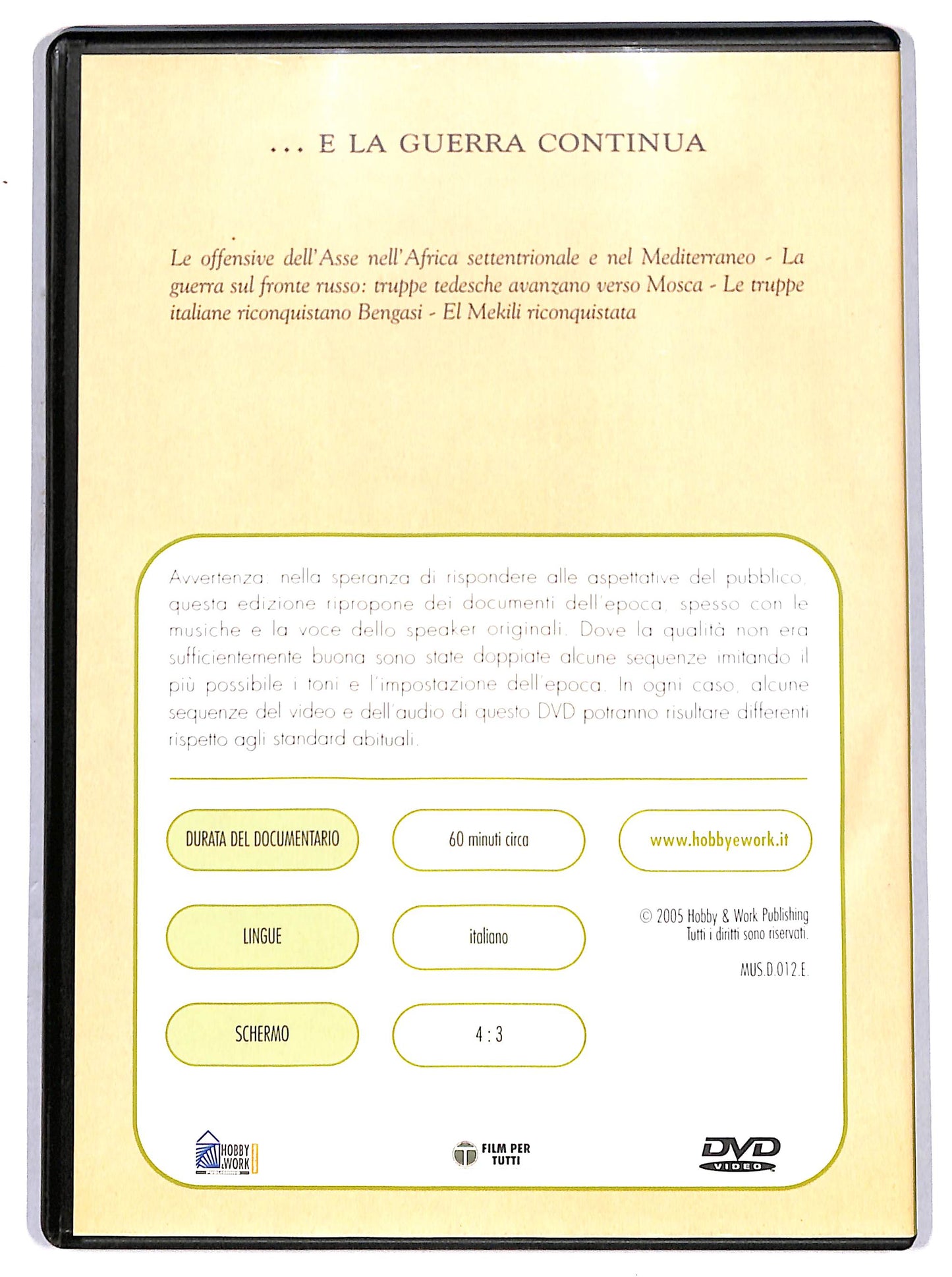 EBOND ... e la guerra continua EDITORIALE DVD D653754