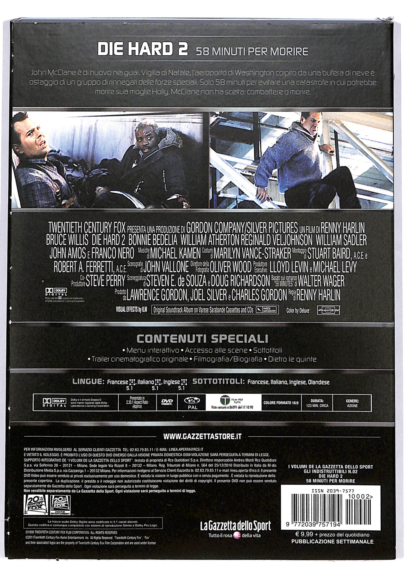EBOND Die Hard 2 - 58 minuti per morire EDITORIALE DVD D653848