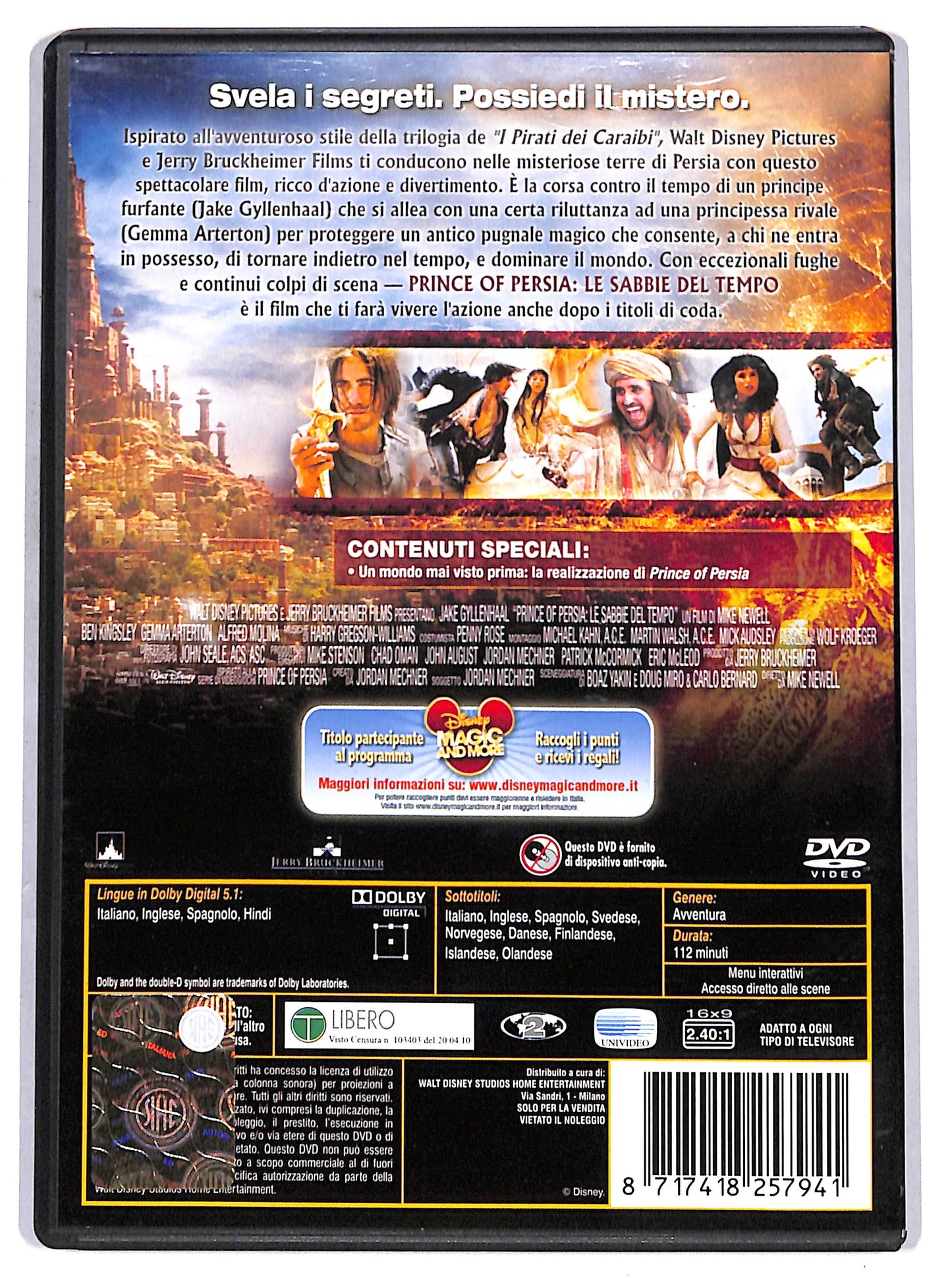EBOND prince of persia - le sabbie del tempo DVD D653943