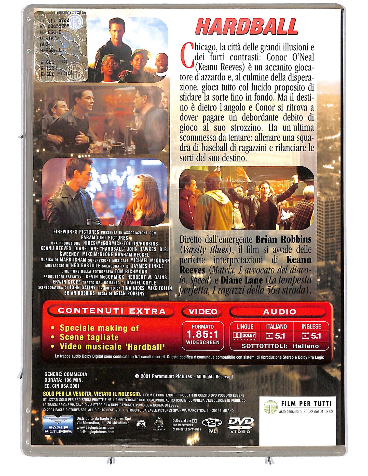 EBOND Hardball slimcase DVD D654120