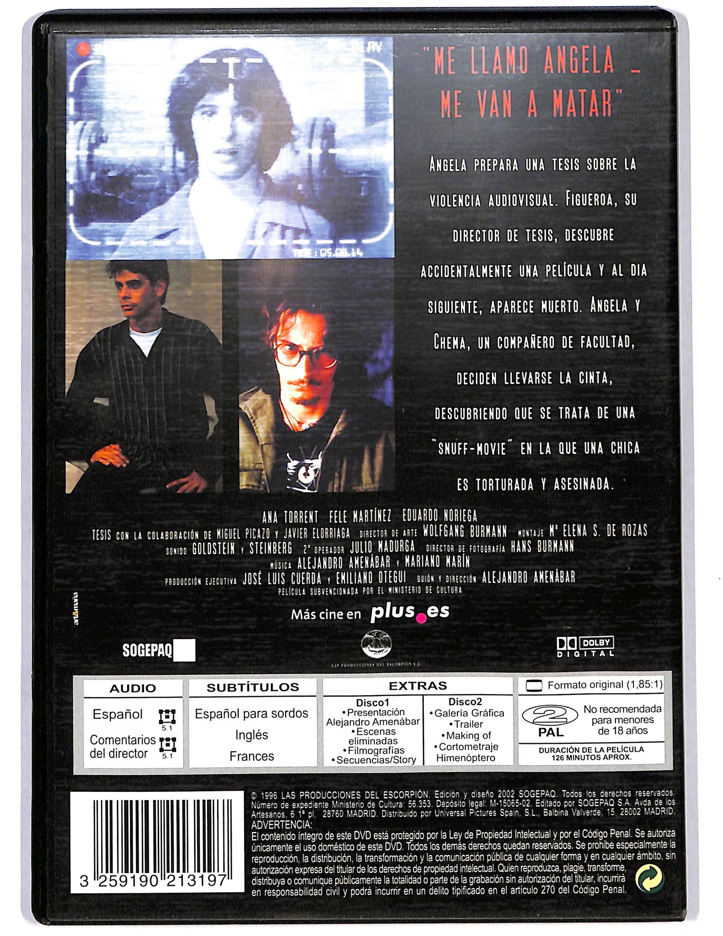 EBOND Tesis EDIZIONE SPECIALE 2dischi DVD D654139